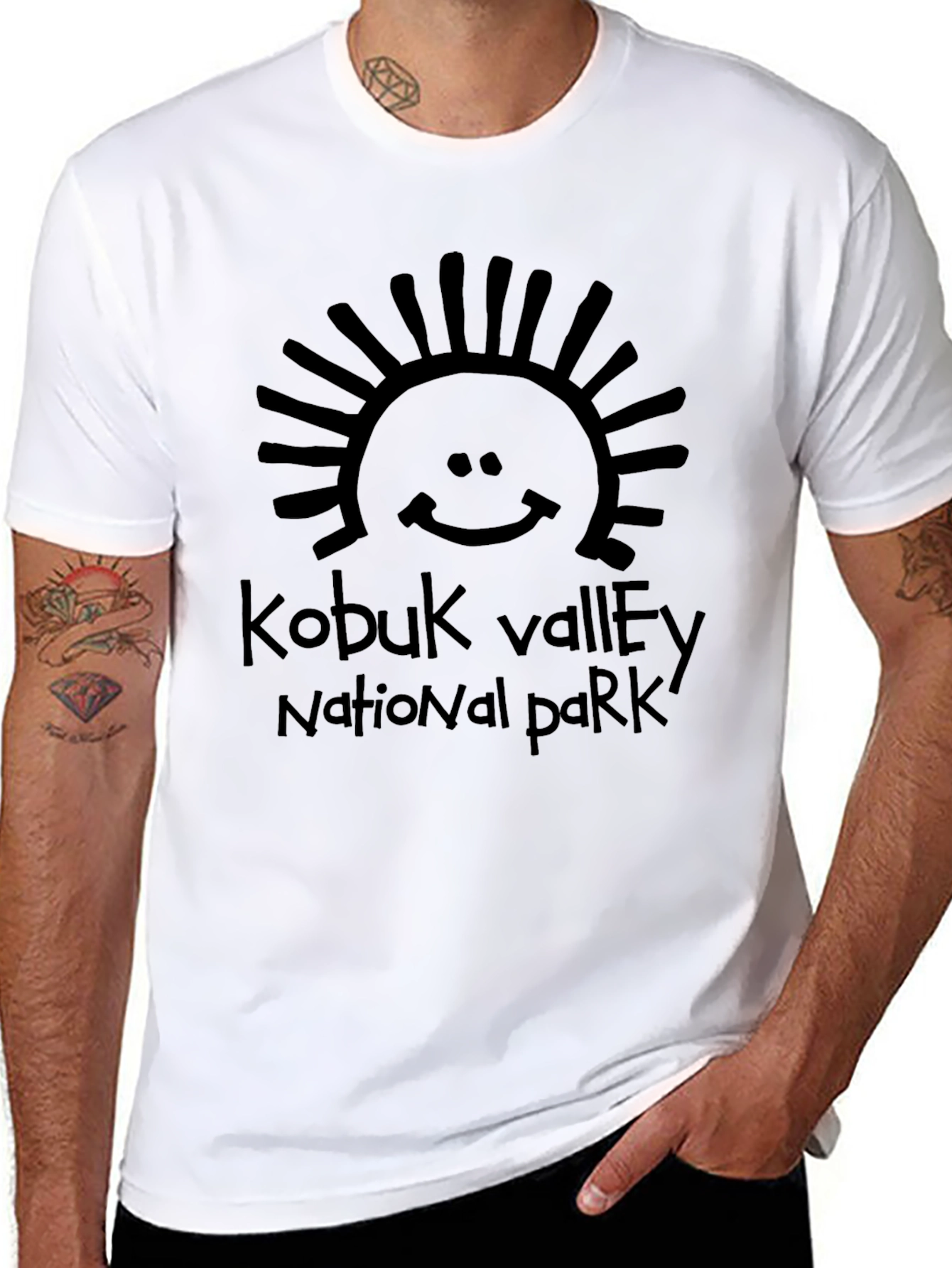 Kobuk Valley National Park Graphic Tee - Black