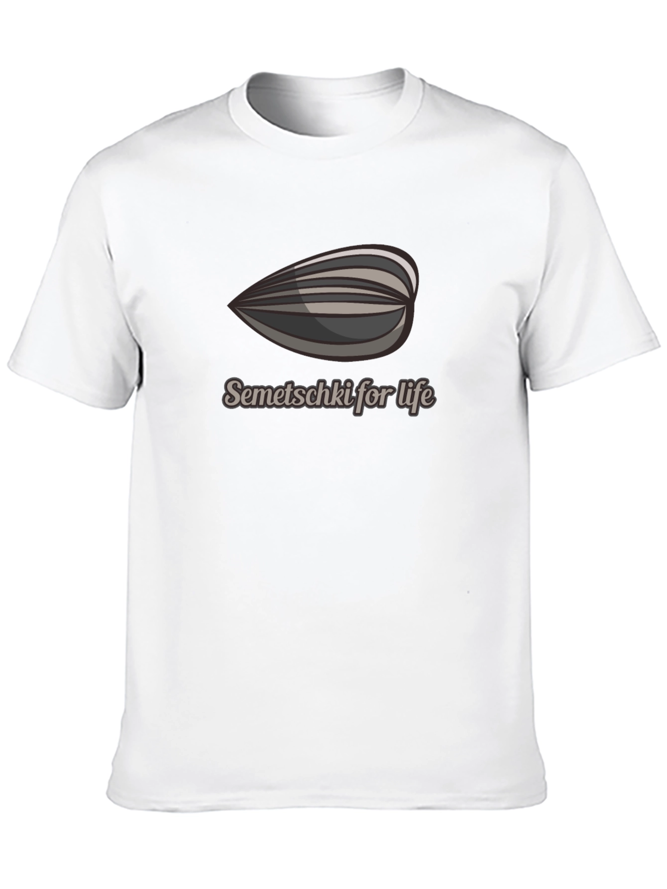 Semetschki For Life Black Graphic Tee