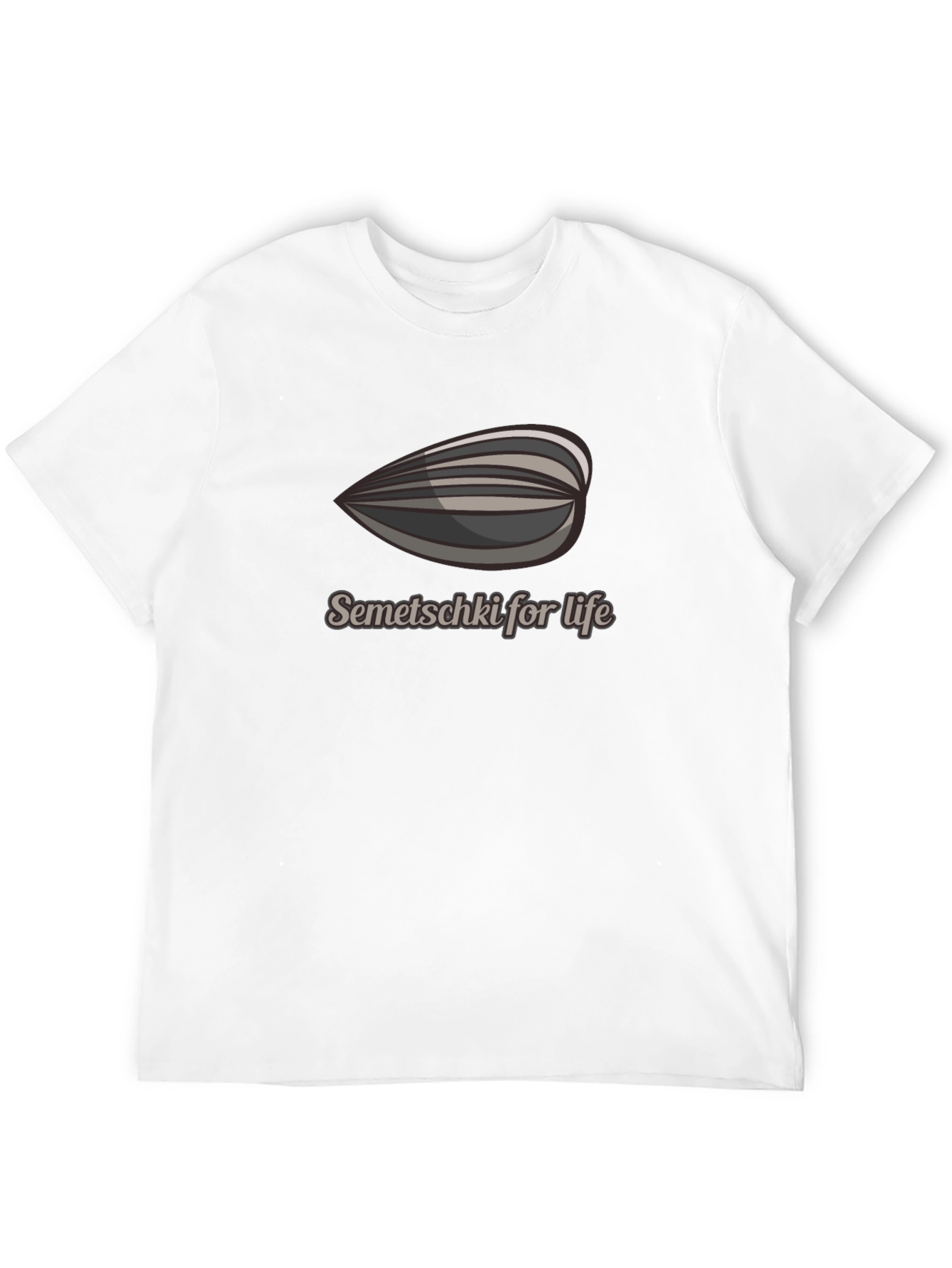 Semetschki For Life Black Graphic Tee
