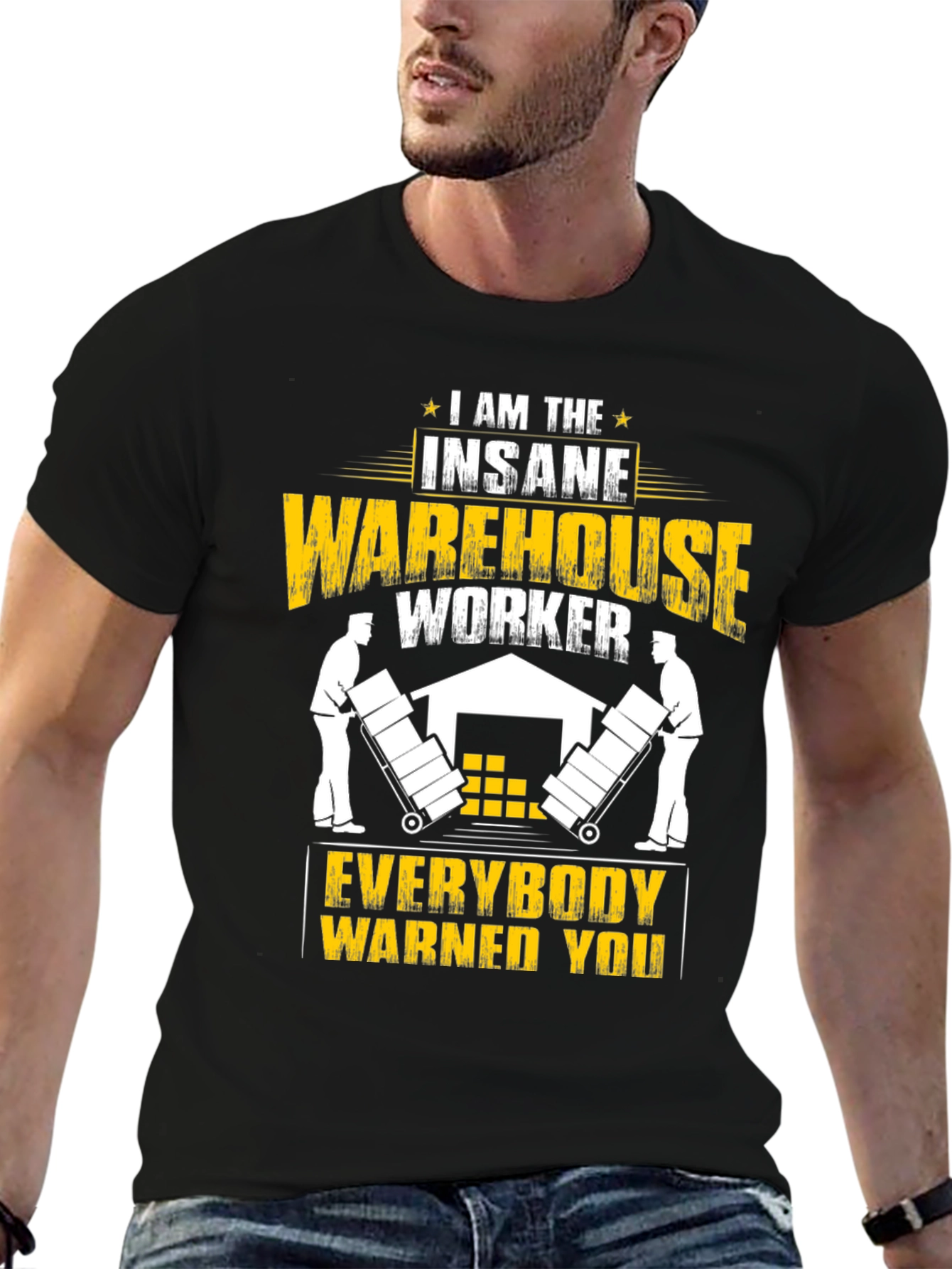 Insane Warehouse Worker Graphic Tee