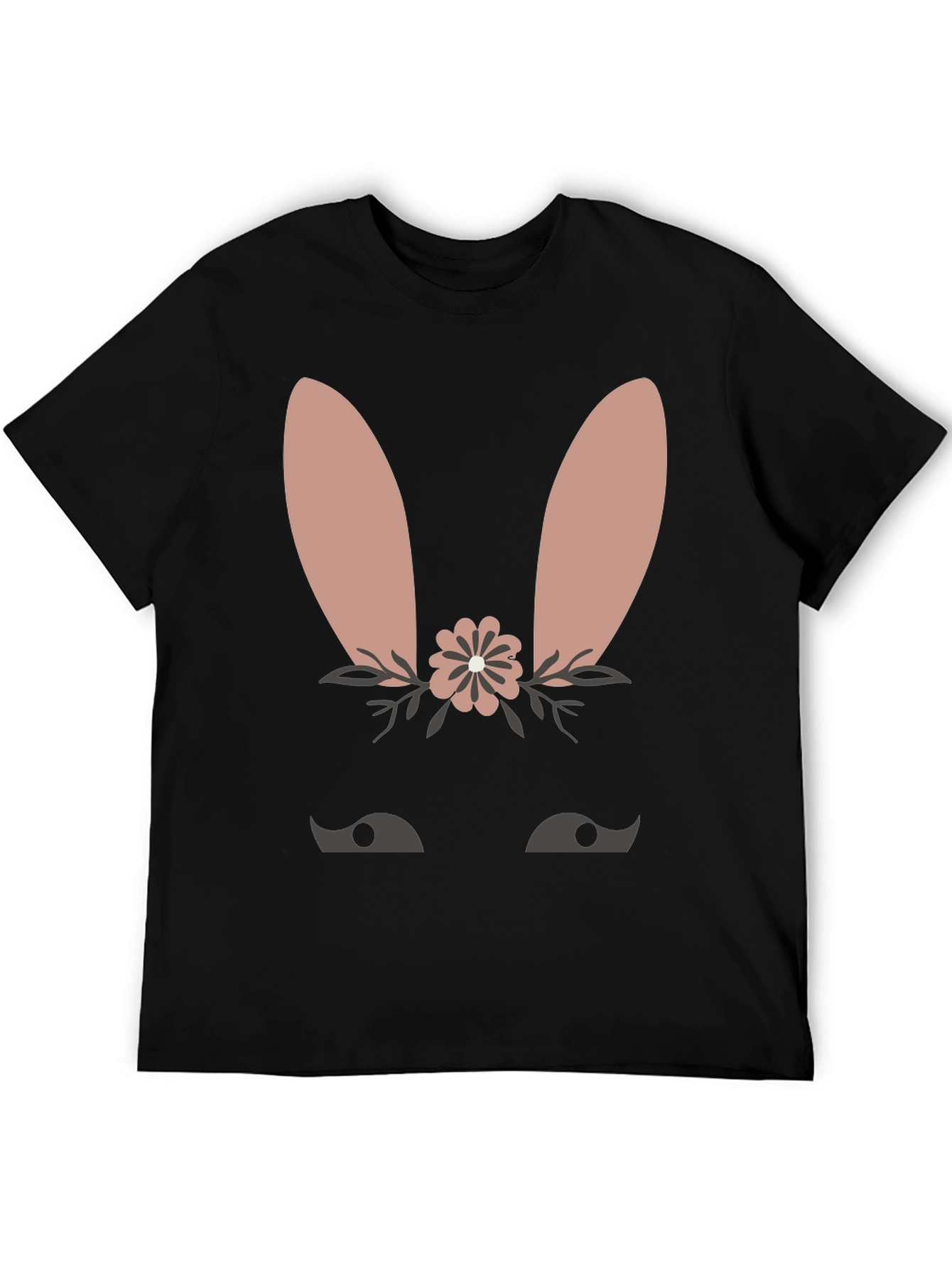 Cute Bunny Face T-Shirt - Easter Spring Tee