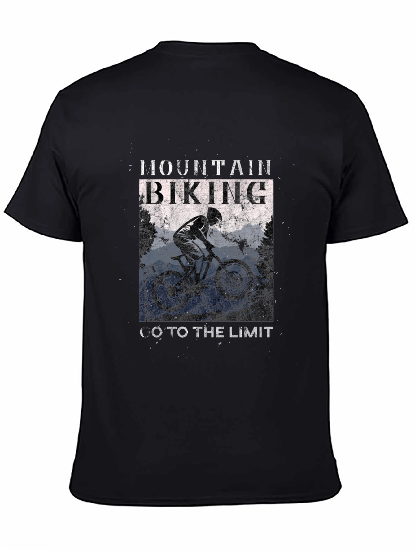 Mountain Biking Graphic Tee - Go To The Limit!