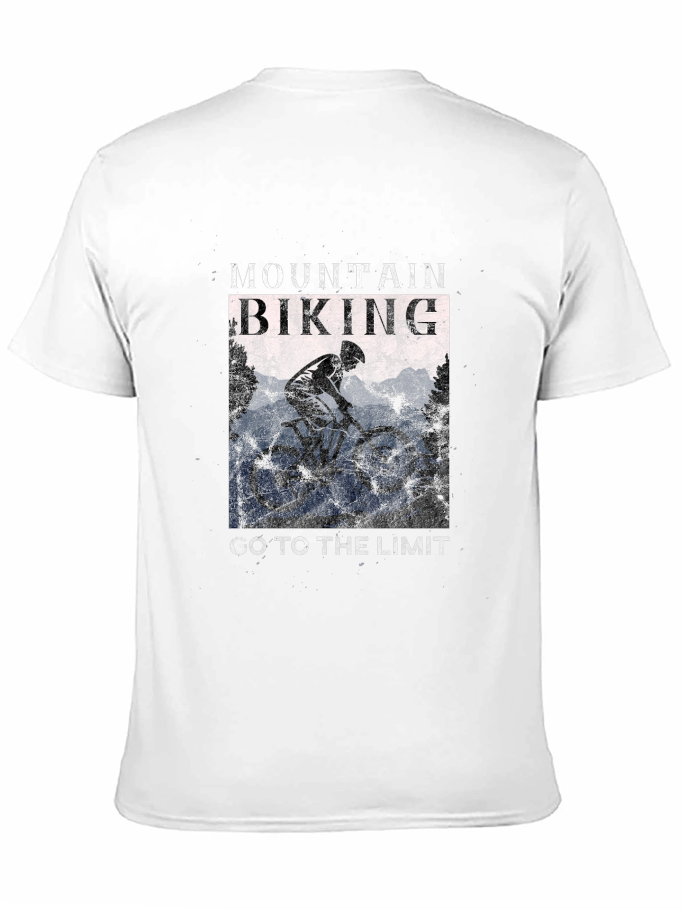 Mountain Biking Graphic Tee - Go To The Limit!
