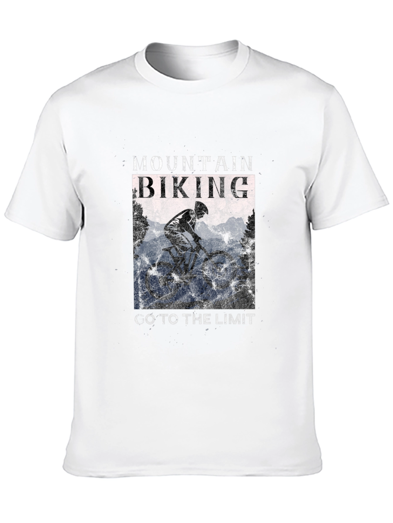 Mountain Biking Graphic Tee - Go To The Limit!