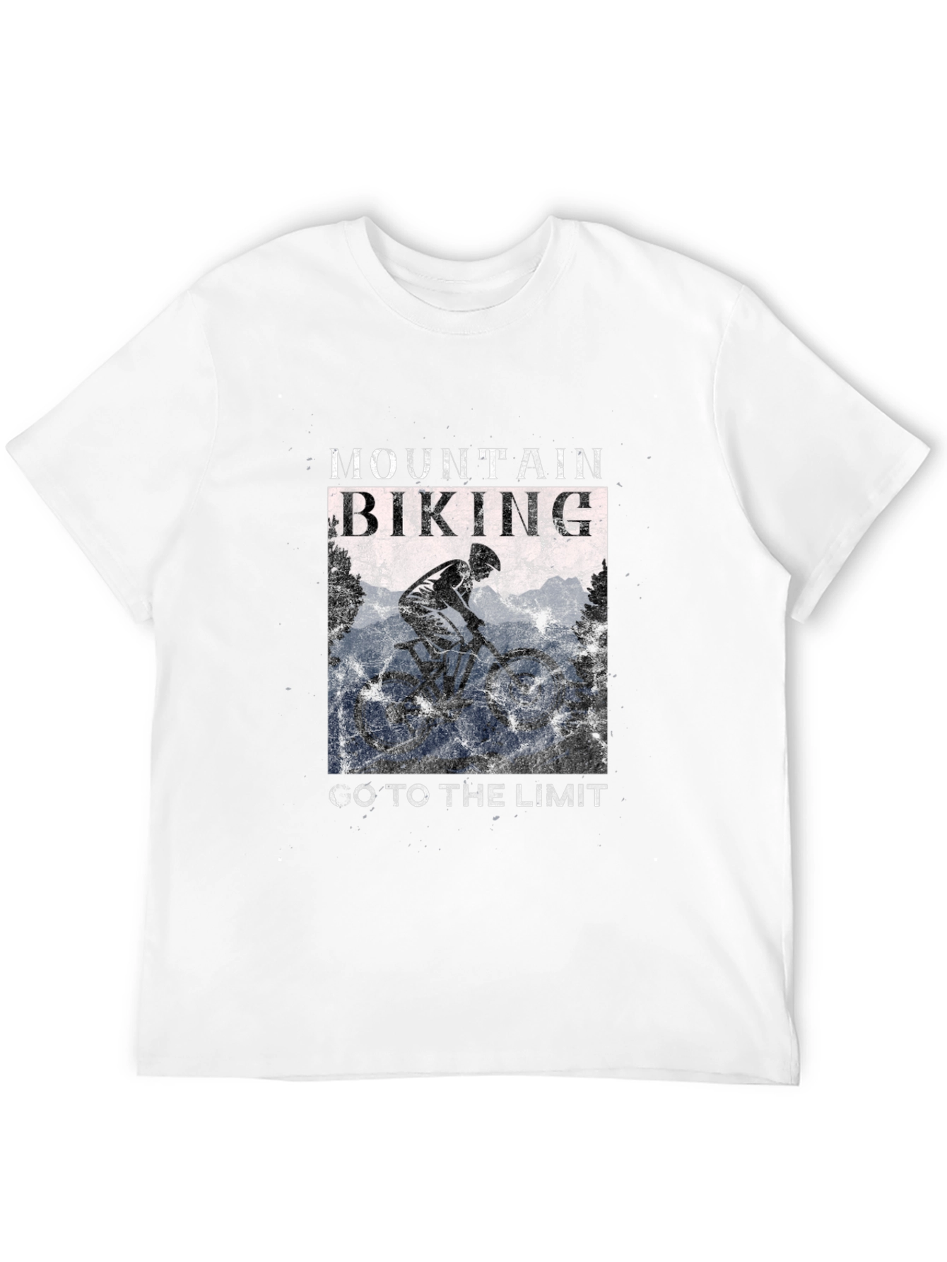 Mountain Biking Graphic Tee - Go To The Limit!