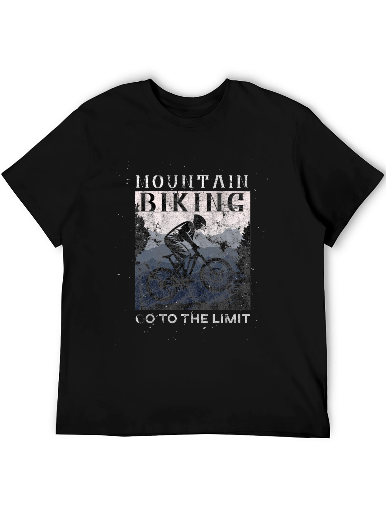 Mountain Biking Graphic Tee - Go To The Limit!