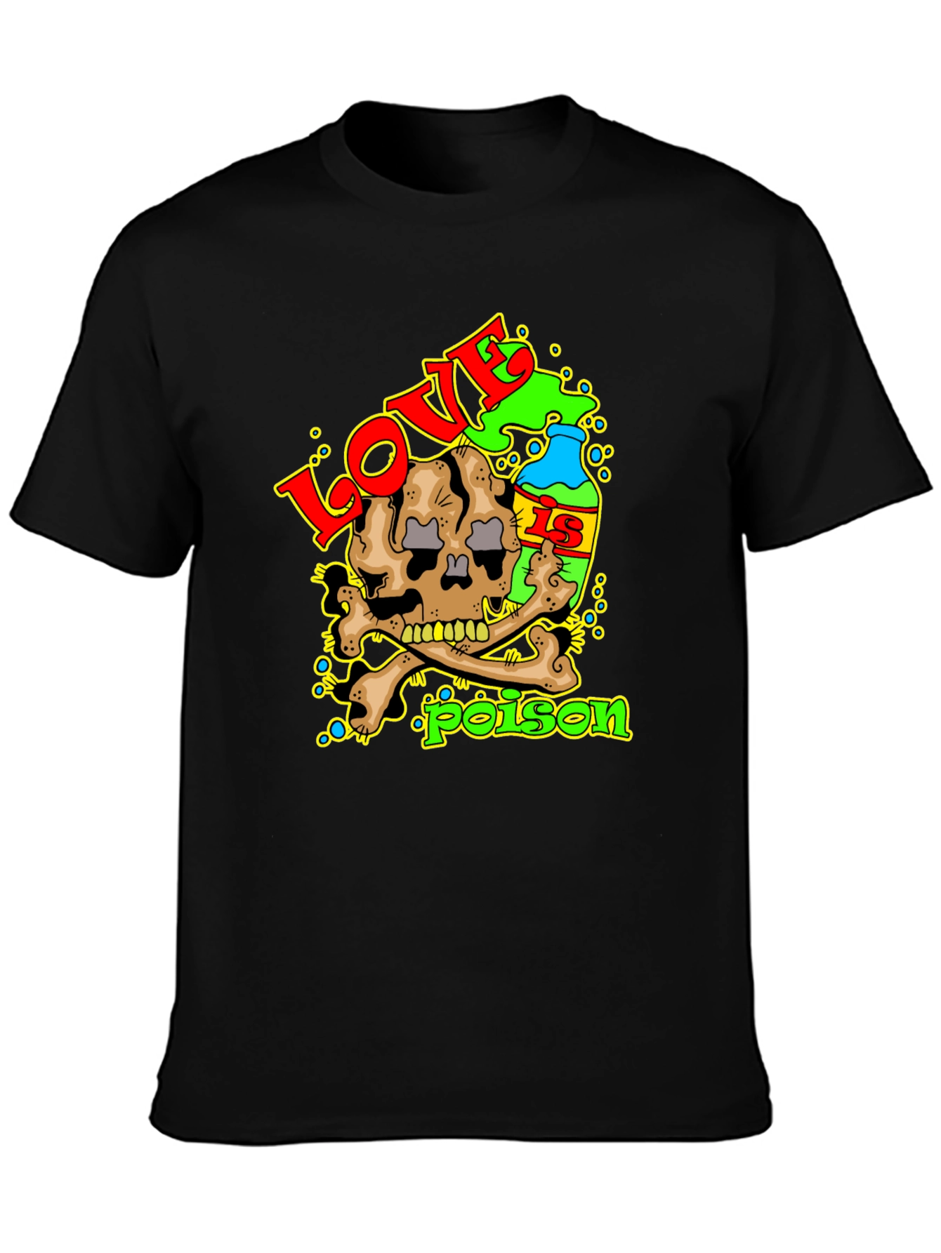 Love is Poison Graphic T-Shirt