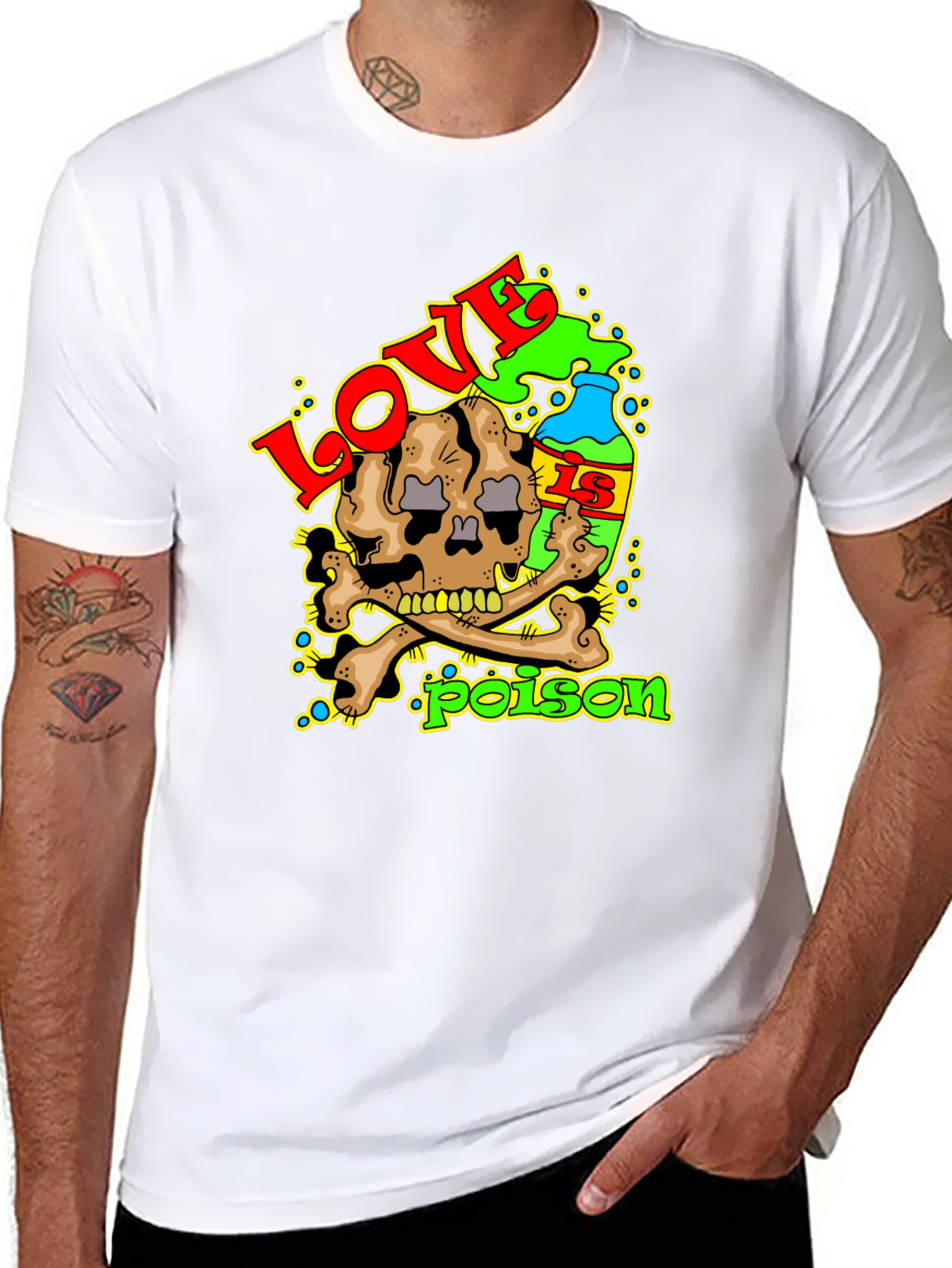 Love is Poison Graphic T-Shirt