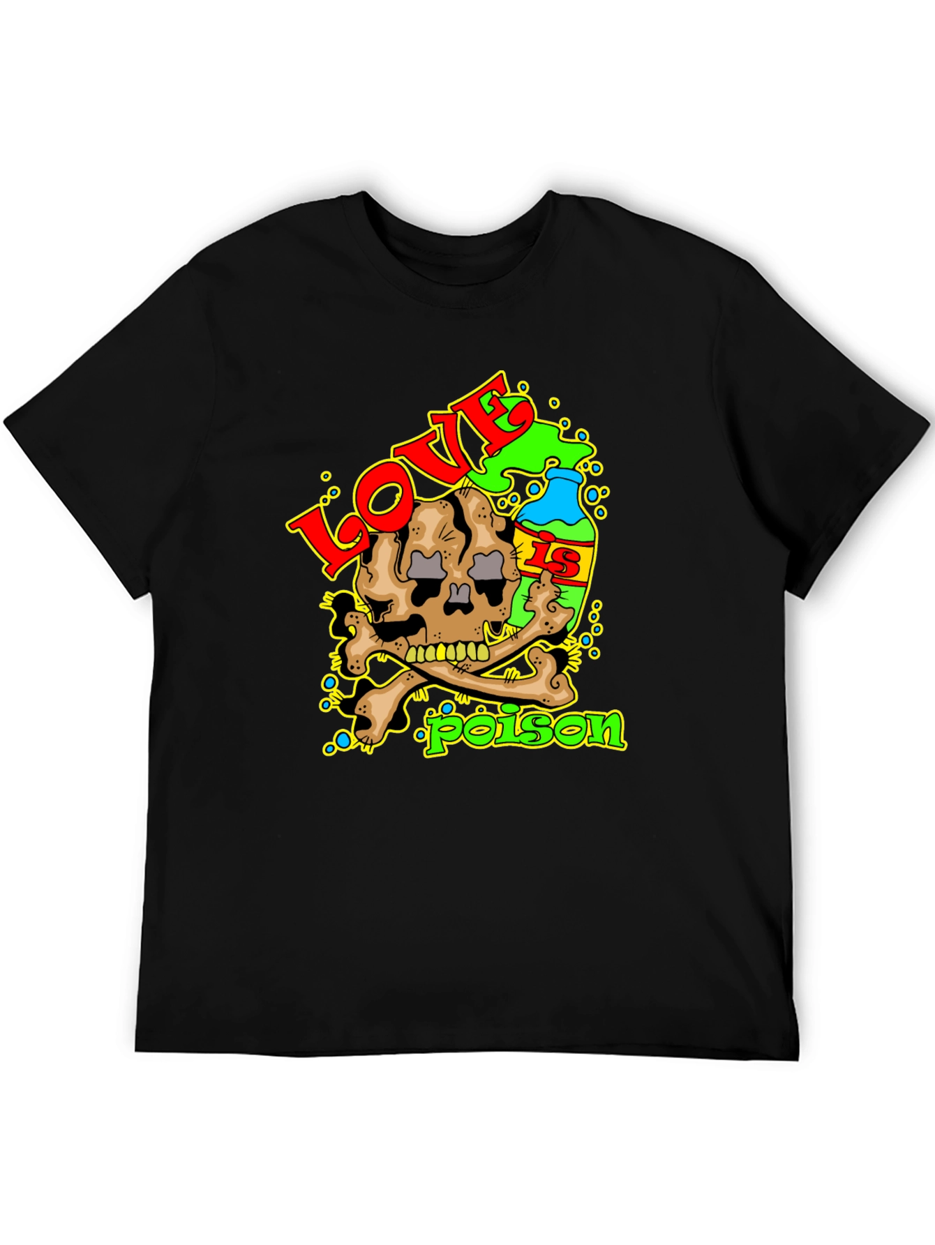Love is Poison Graphic T-Shirt