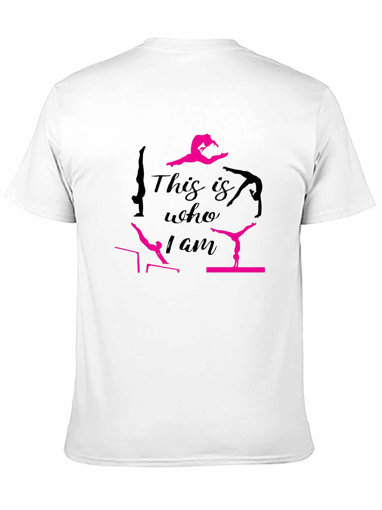 Gymnastics This is Who I Am Black T-Shirt