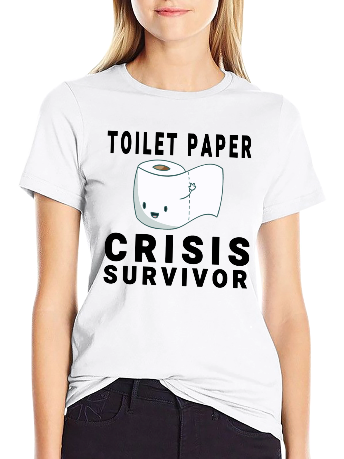 Toilet Paper Crisis Survivor Graphic Tee
