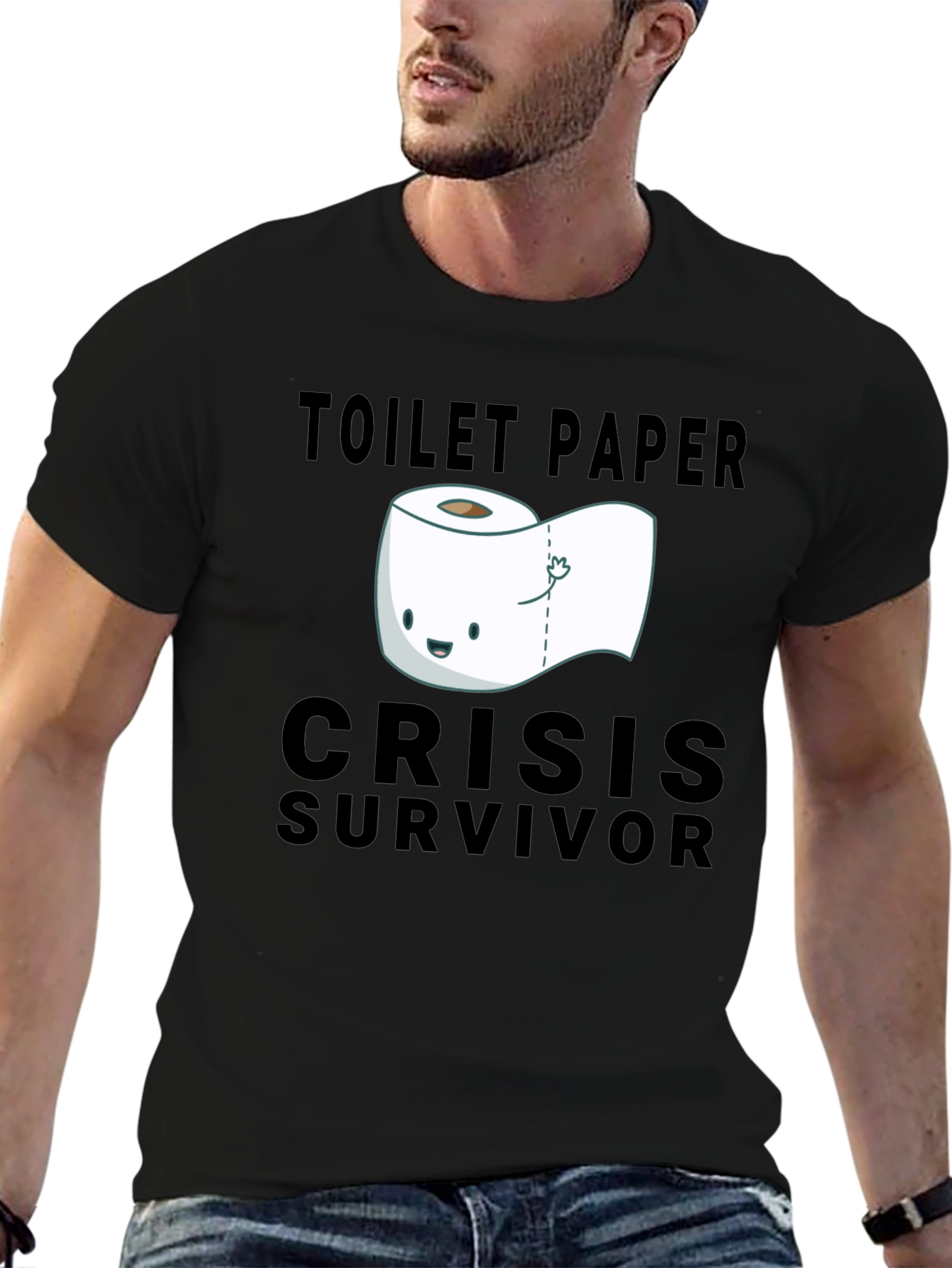 Toilet Paper Crisis Survivor Graphic Tee