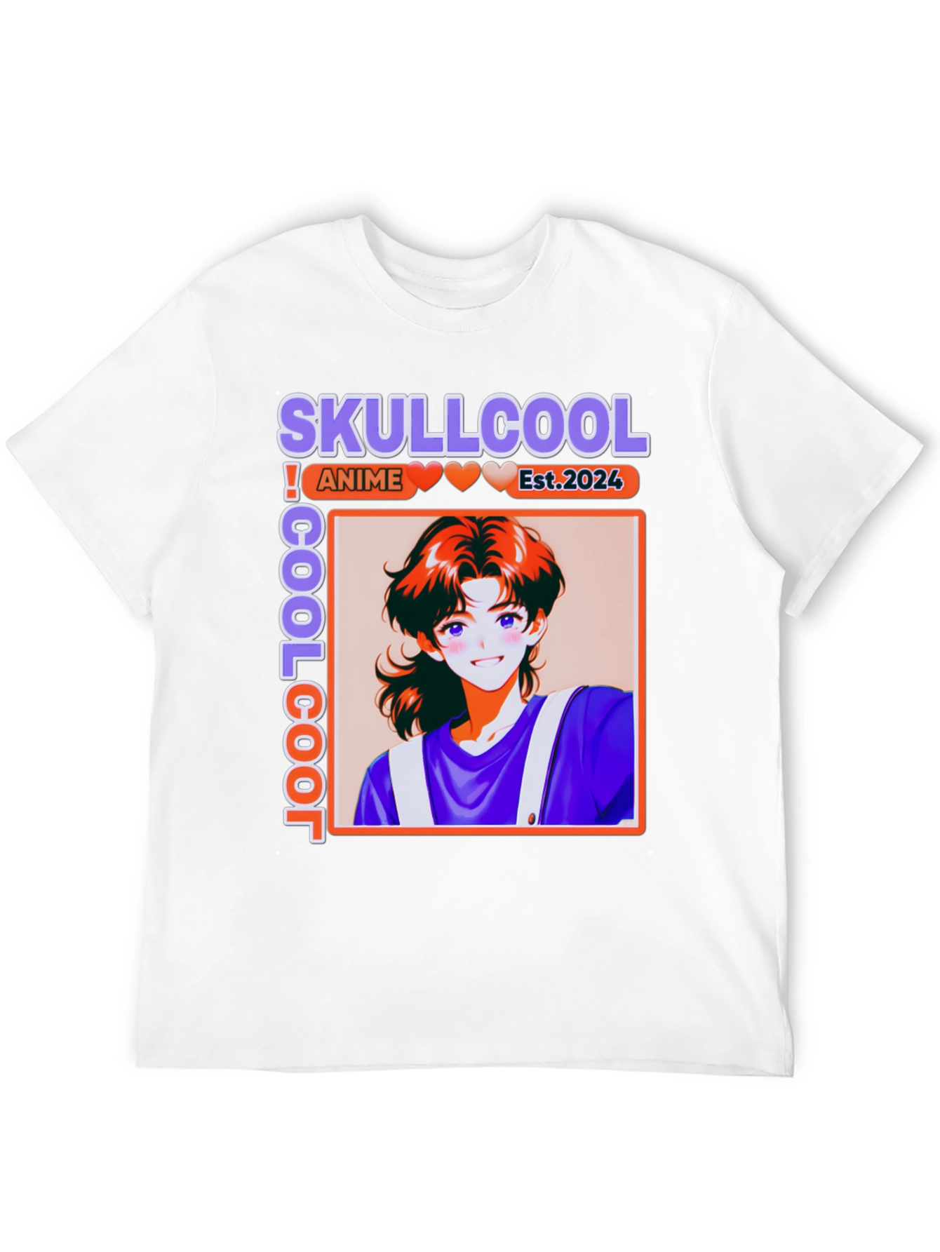 Skullcool Anime Graphic Tee - Est. 2024
