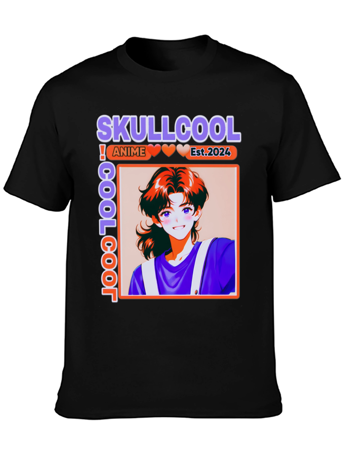 Skullcool Anime Graphic Tee - Est. 2024