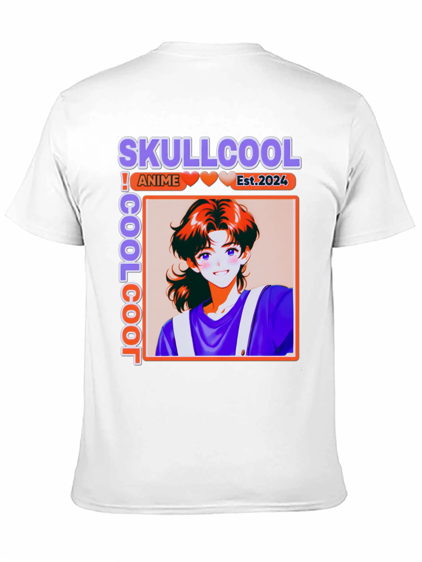 Skullcool Anime Graphic Tee - Est. 2024