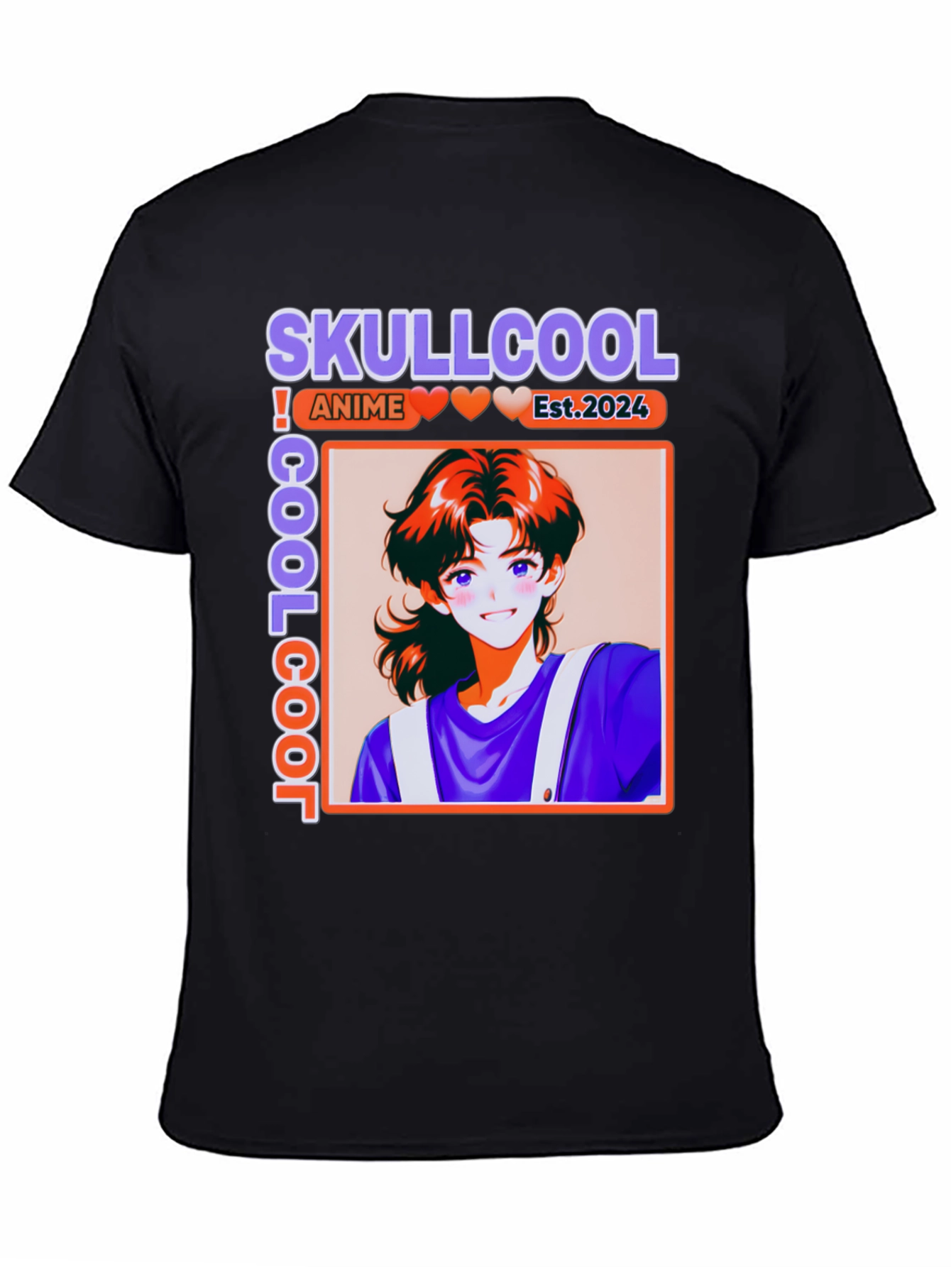 Skullcool Anime Graphic Tee - Est. 2024