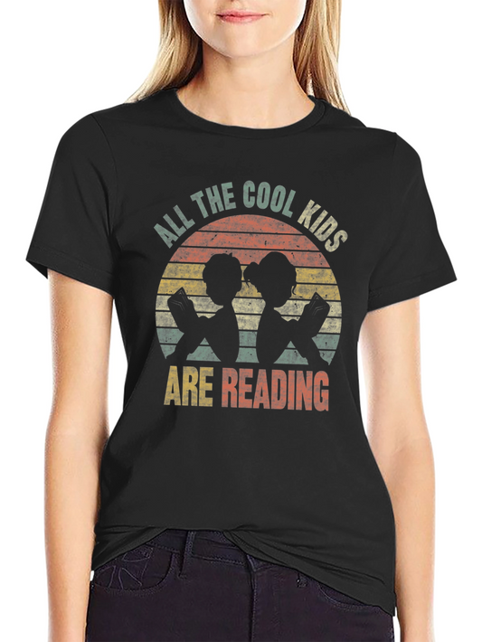 All The Cool Kids Are Reading Graphic T-Shirt