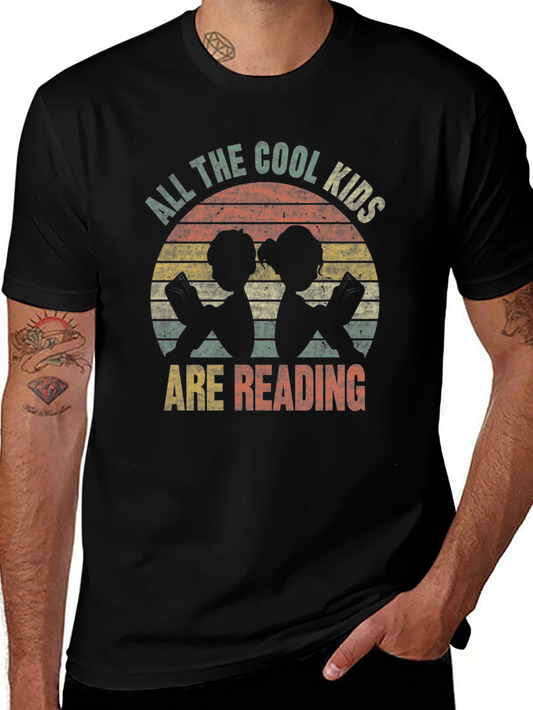 All The Cool Kids Are Reading Graphic T-Shirt