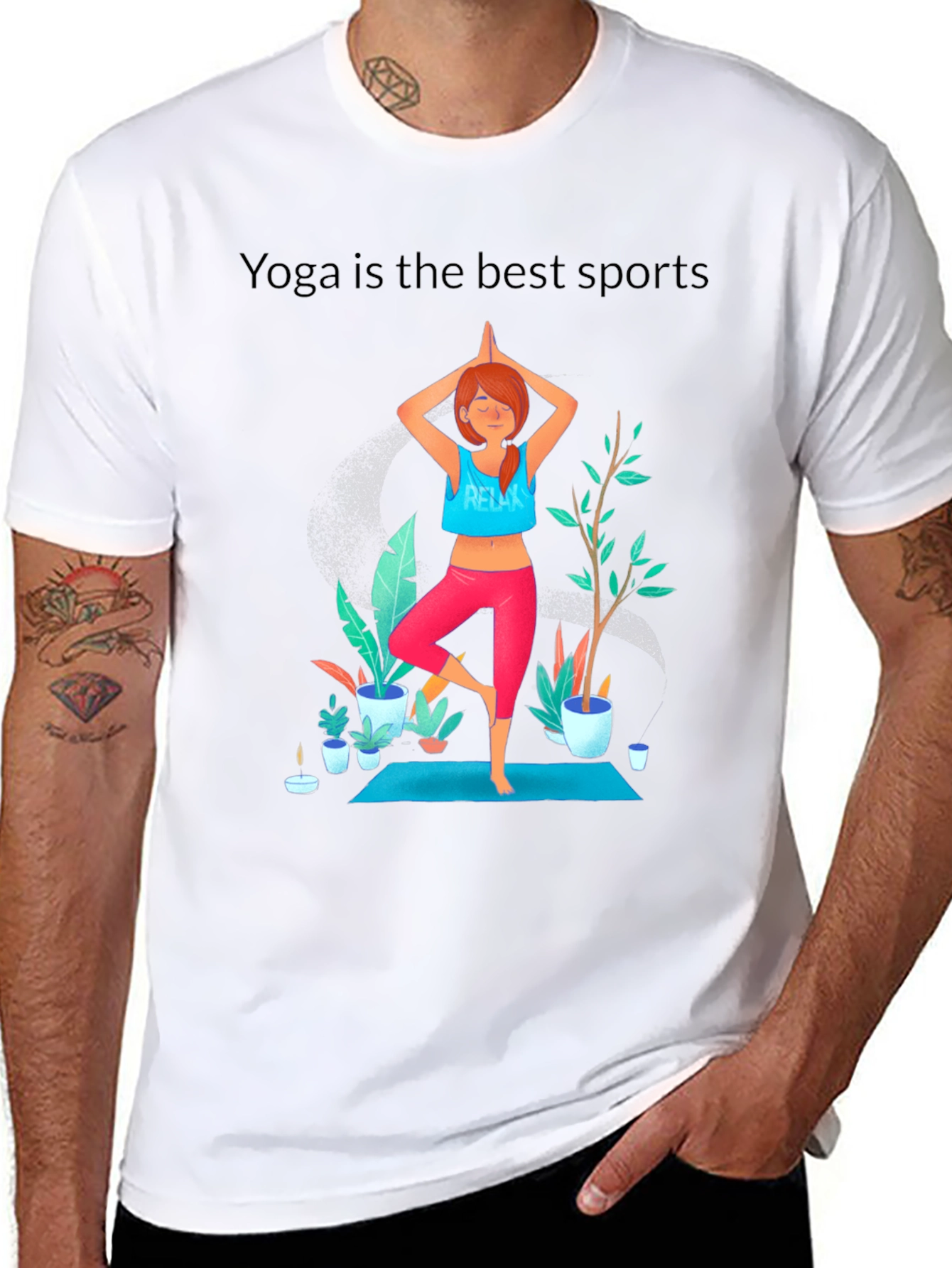 Yoga is the best Sports Unisex T-Shirt