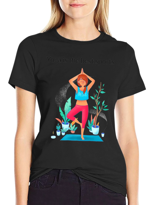 Yoga is the best Sports Unisex T-Shirt