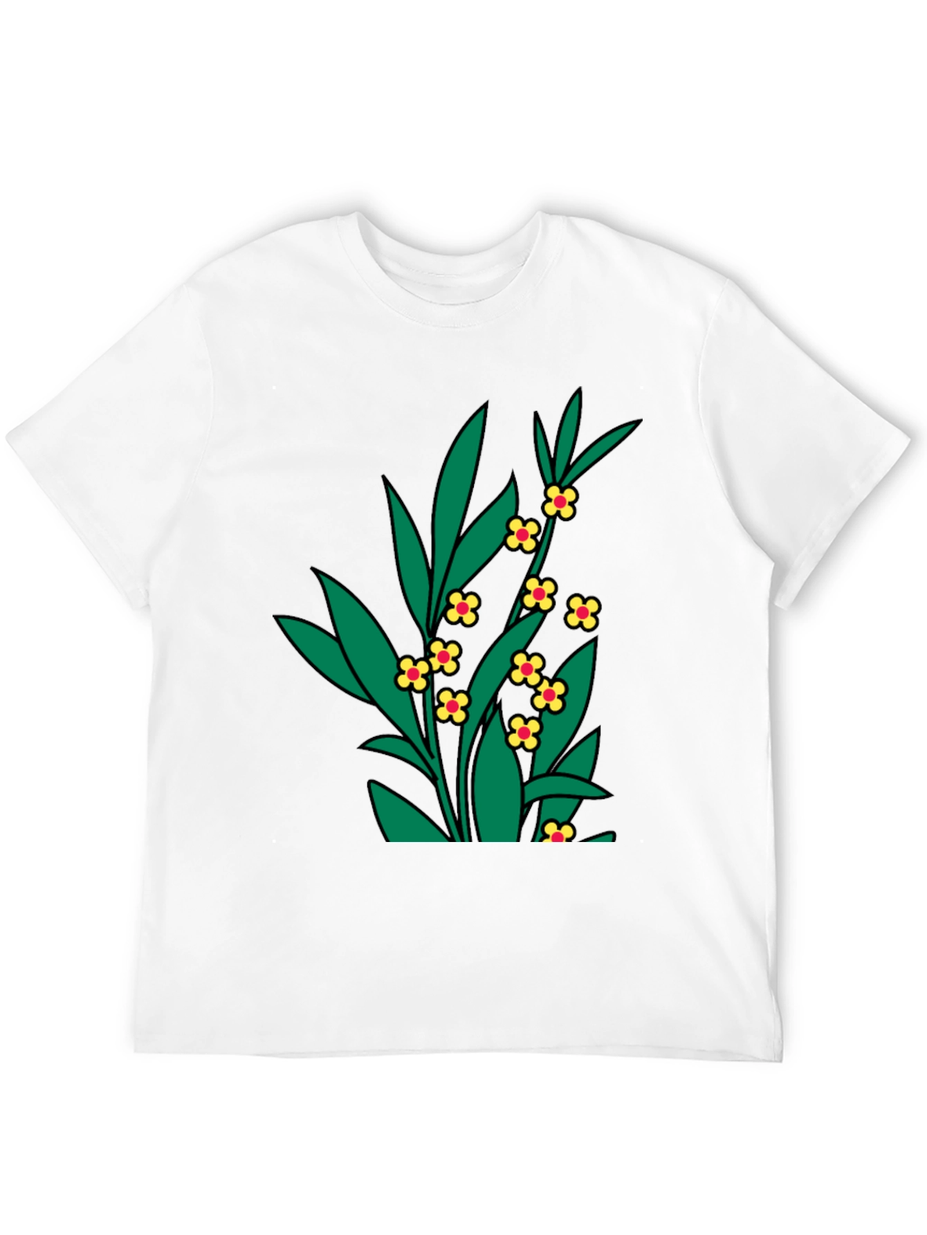 Floral T-Shirt - Botanical Graphic Tee