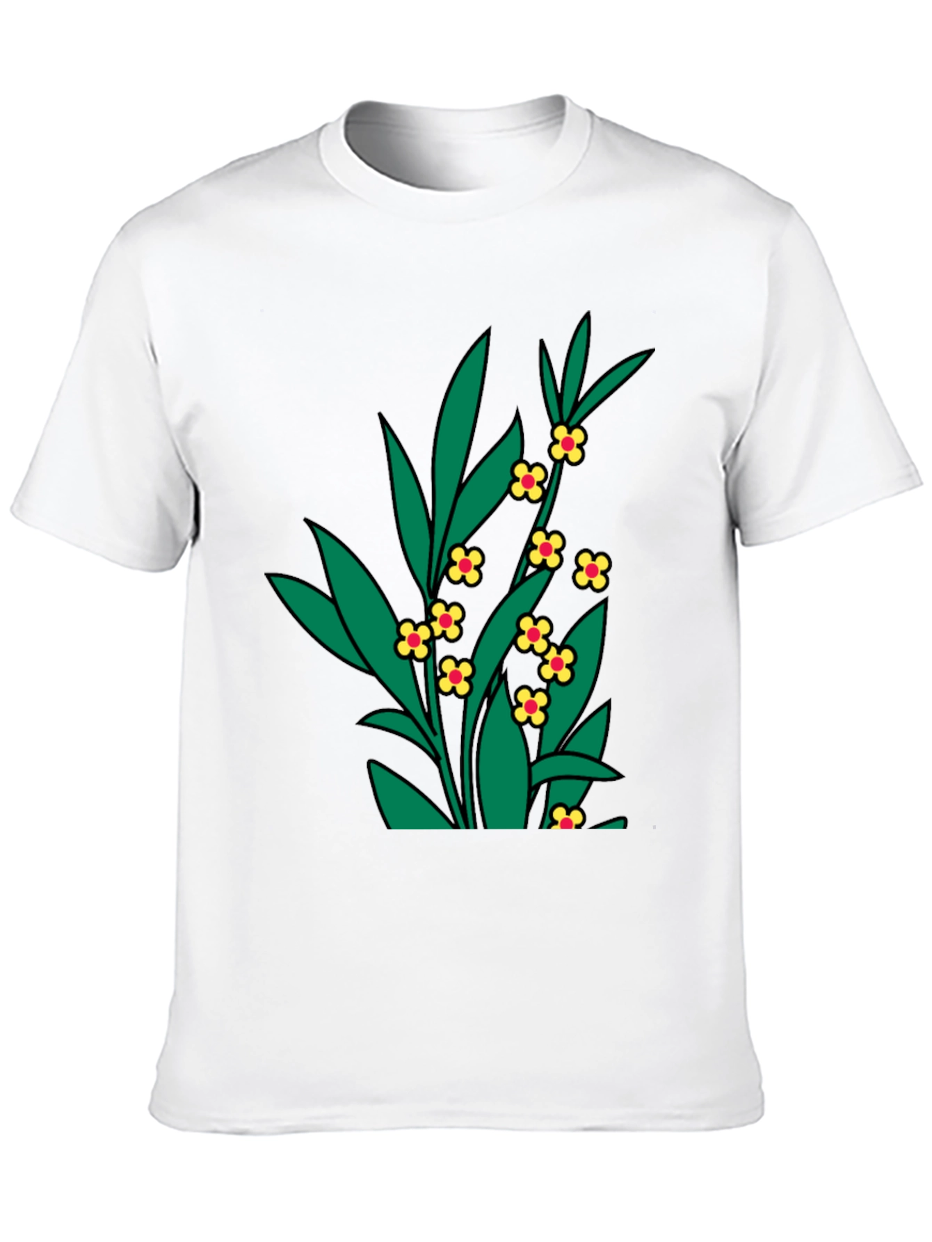 Floral T-Shirt - Botanical Graphic Tee