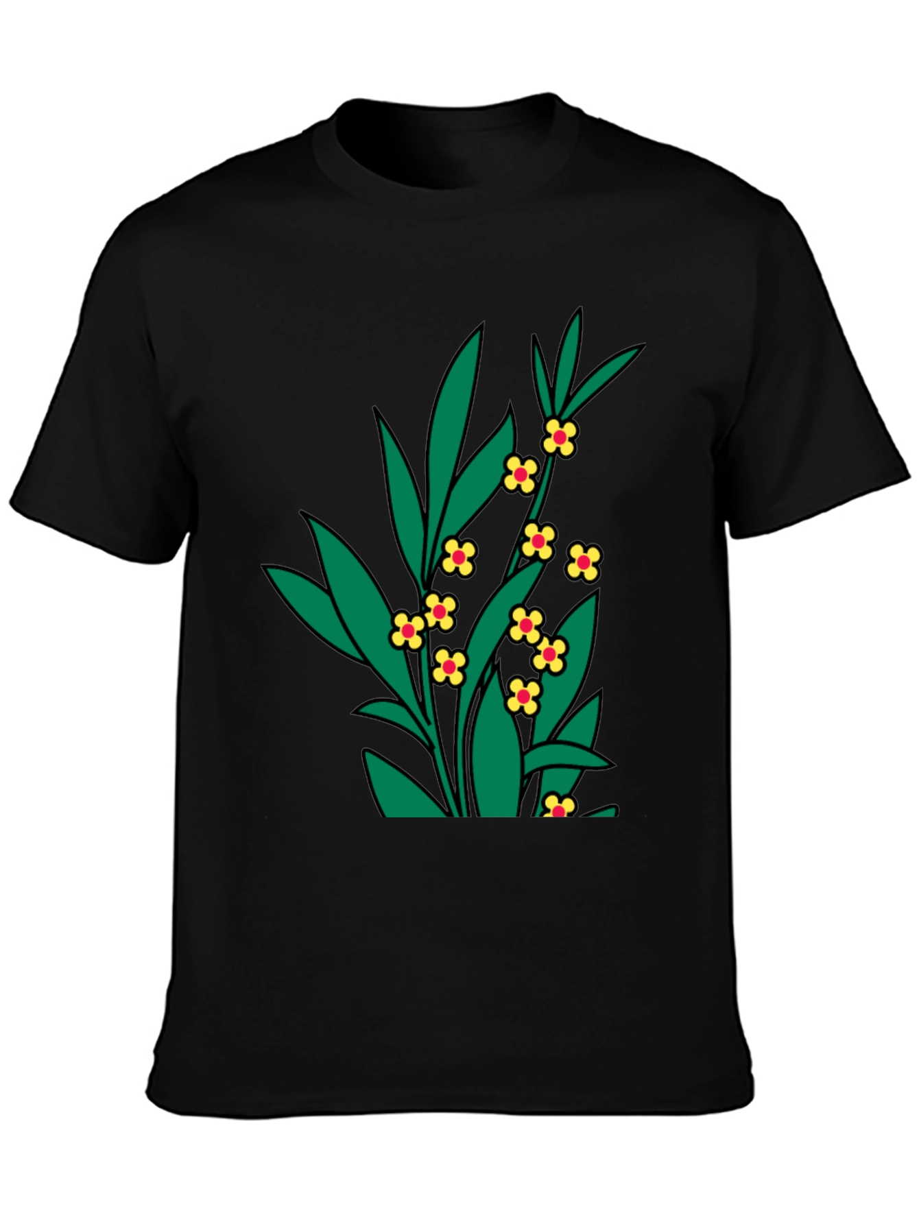 Floral T-Shirt - Botanical Graphic Tee