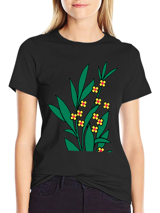 Floral T-Shirt - Botanical Graphic Tee