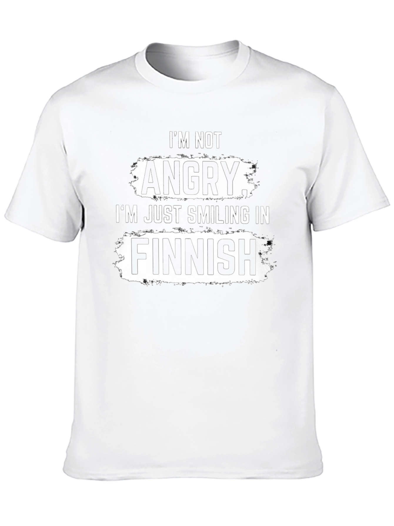 Funny Finnish Smiling T-Shirt