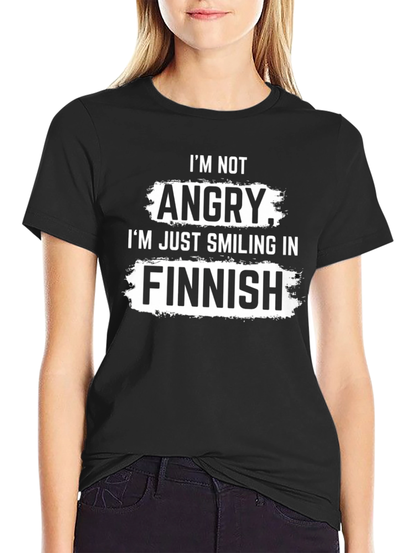 Funny Finnish Smiling T-Shirt