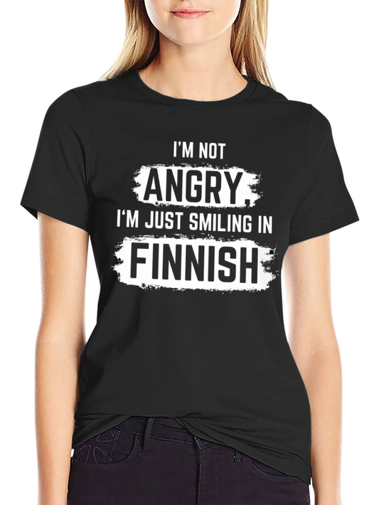 Funny Finnish Smiling T-Shirt