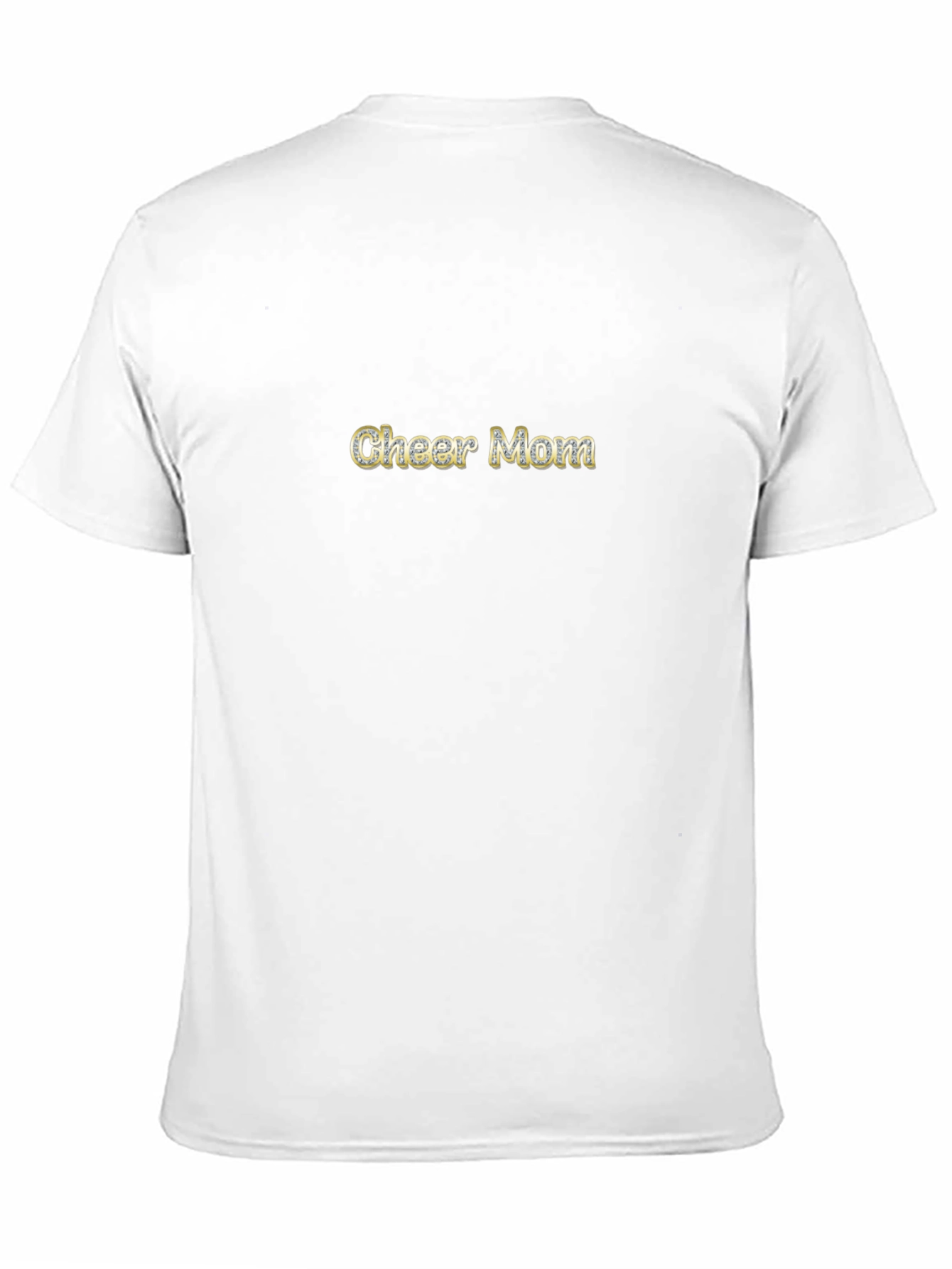 Cheer Mom T-Shirt - Black Cotton Tee