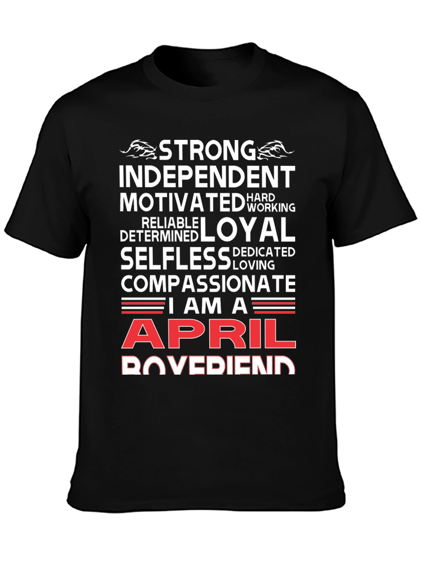 April Birthday Strong T-Shirt