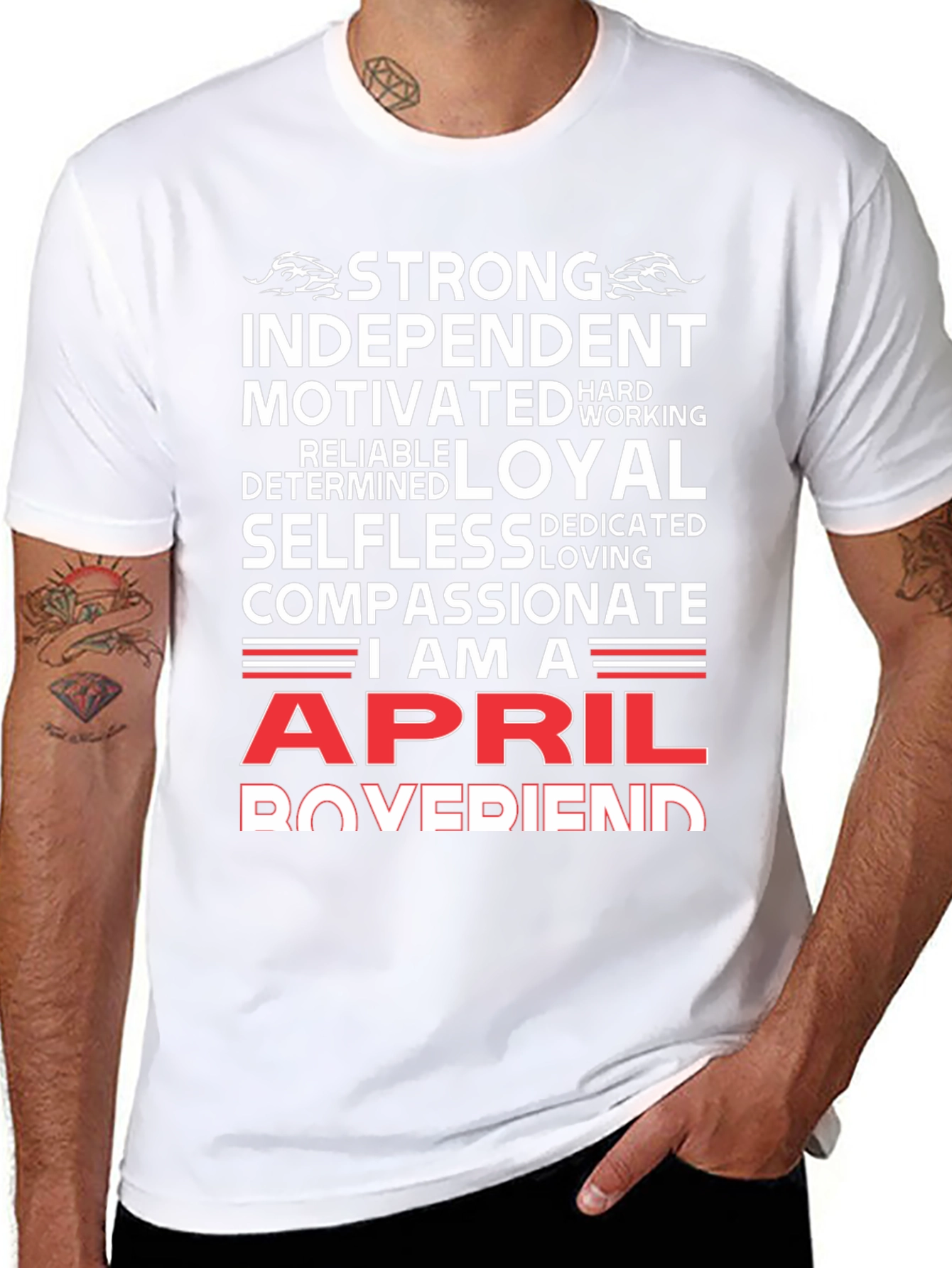 April Birthday Strong T-Shirt