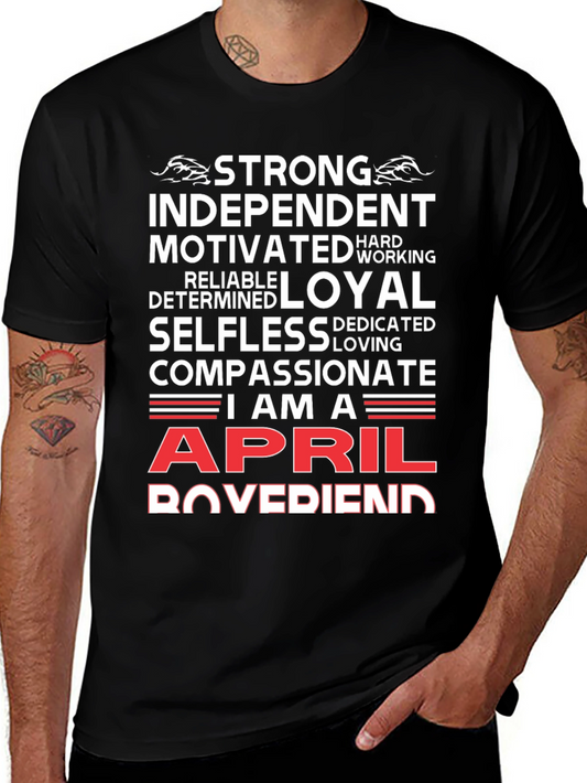 April Birthday Strong T-Shirt