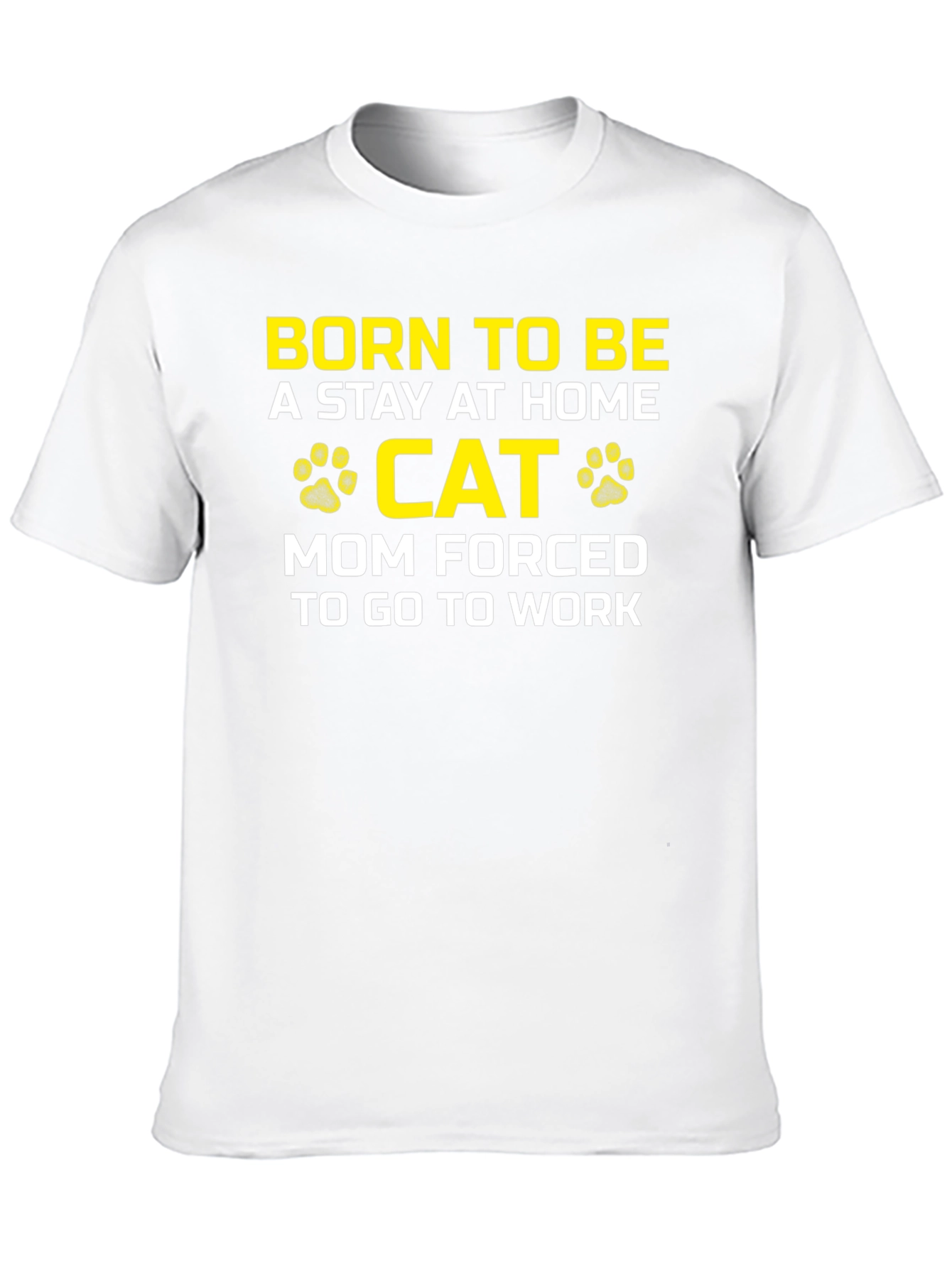 Stay At Home Cat Mom T-Shirt