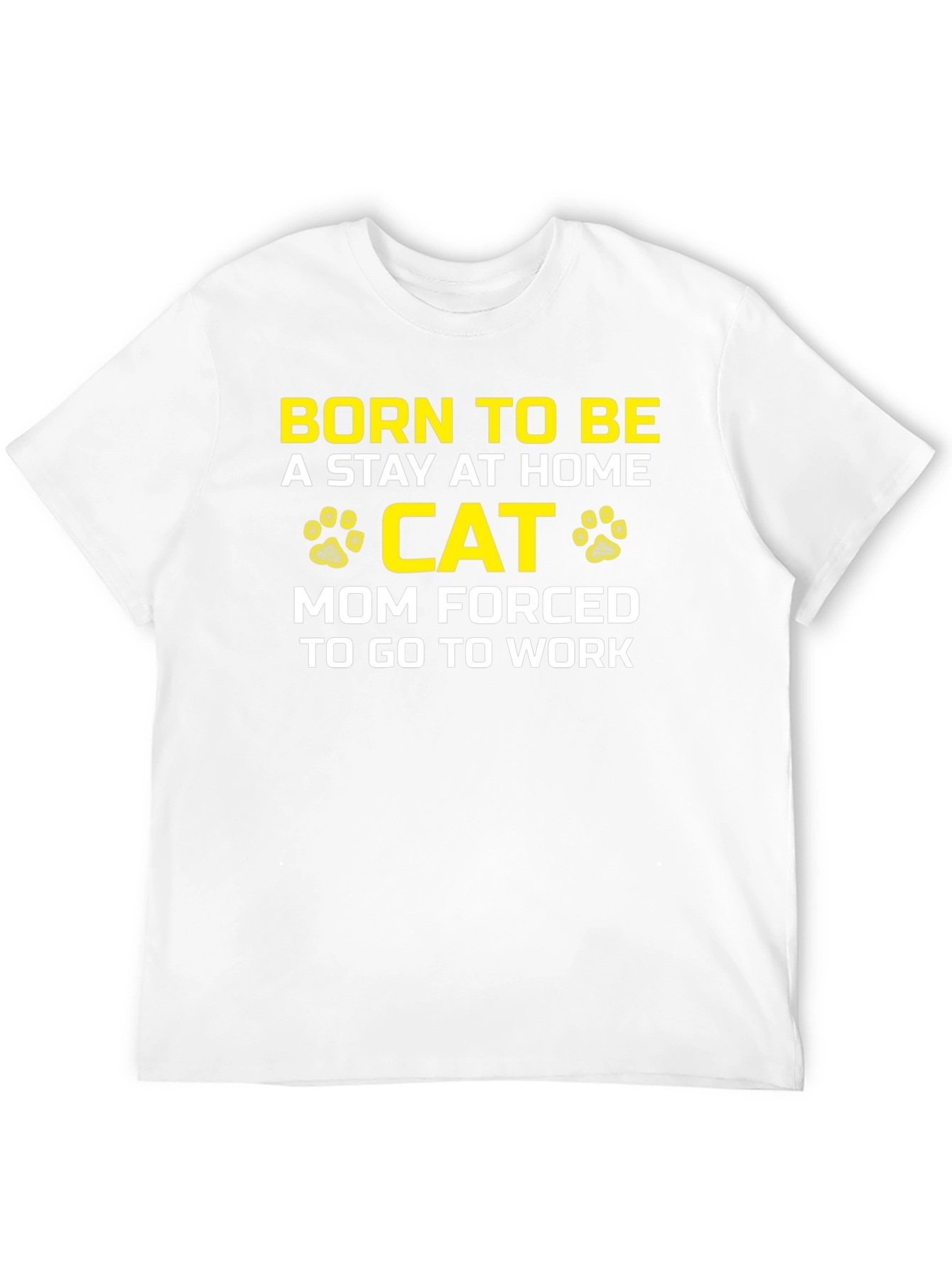 Stay At Home Cat Mom T-Shirt