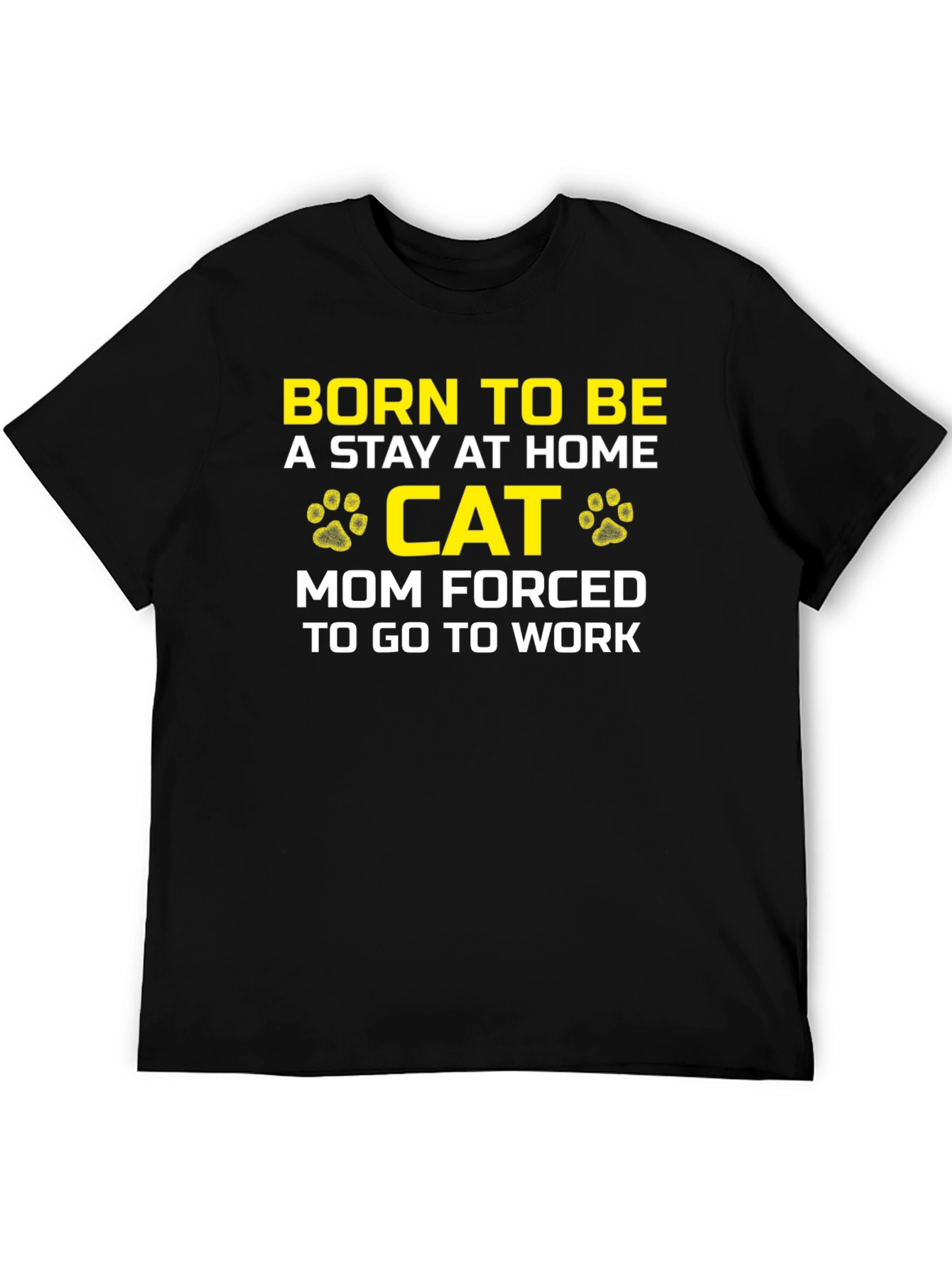 Stay At Home Cat Mom T-Shirt