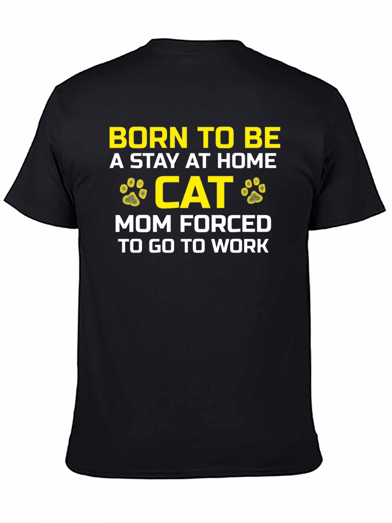 Stay At Home Cat Mom T-Shirt