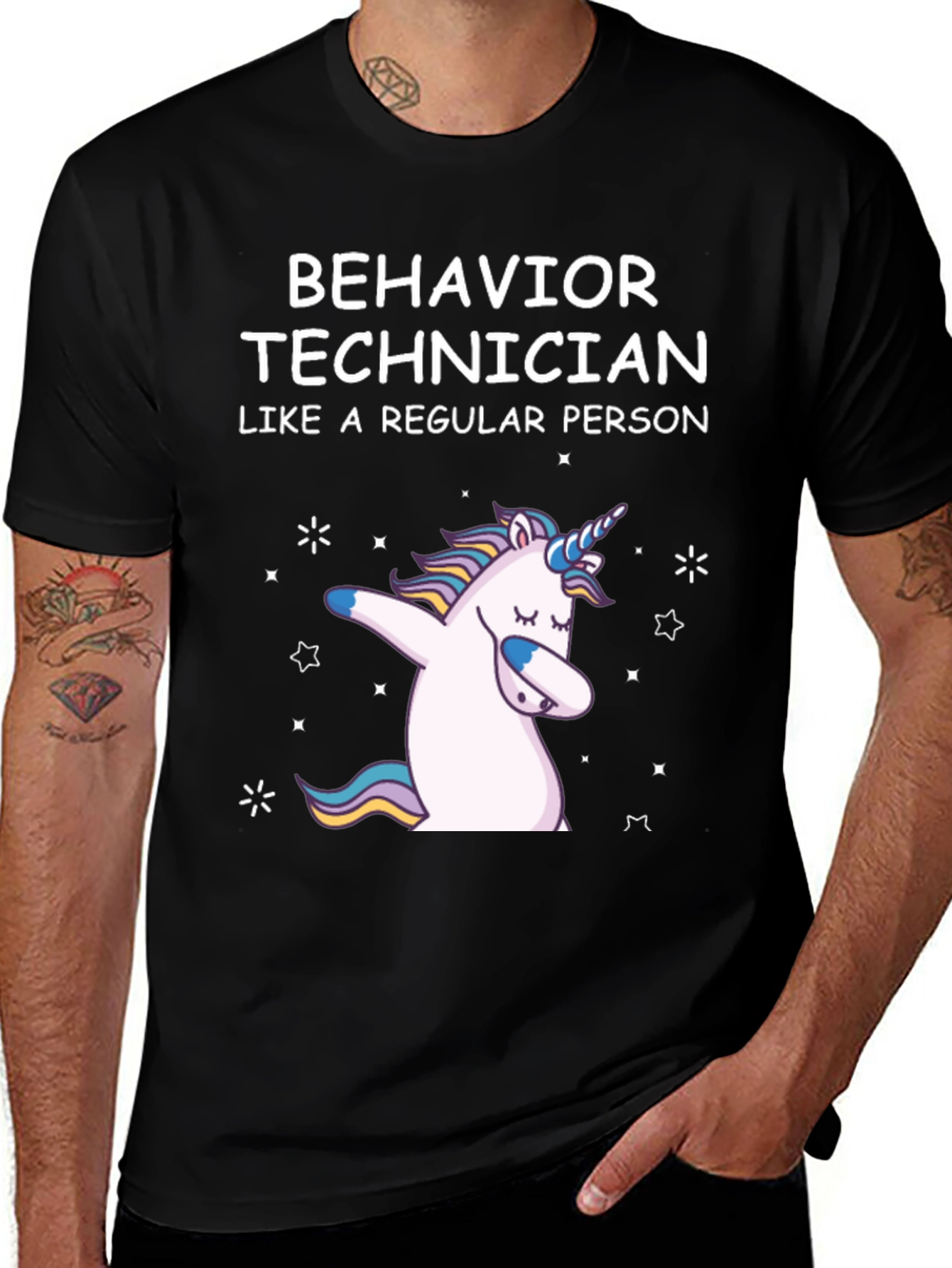 Behavior Technician Unicorn T-Shirt