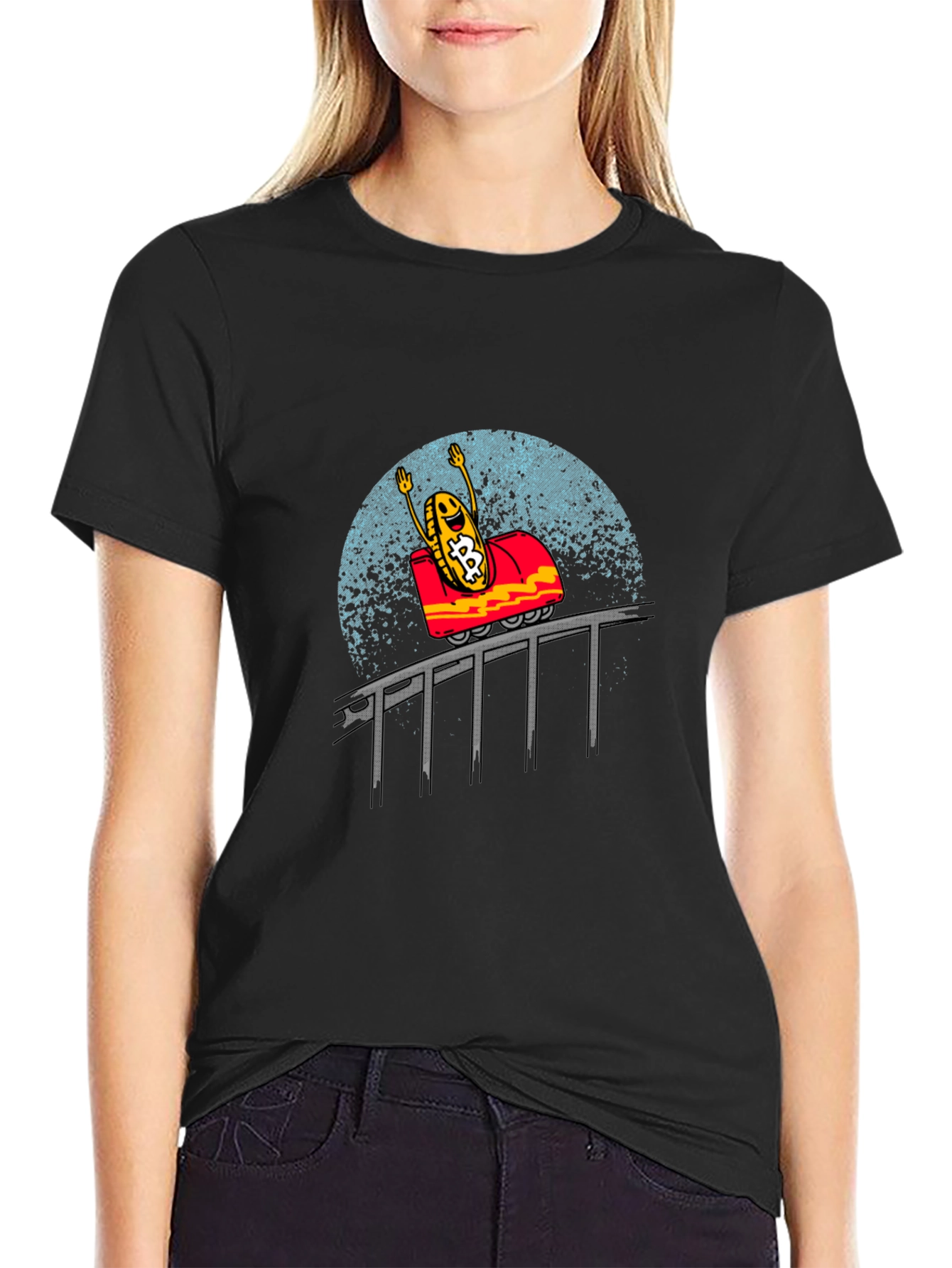 Bitcoin Roller Coaster T-Shirt