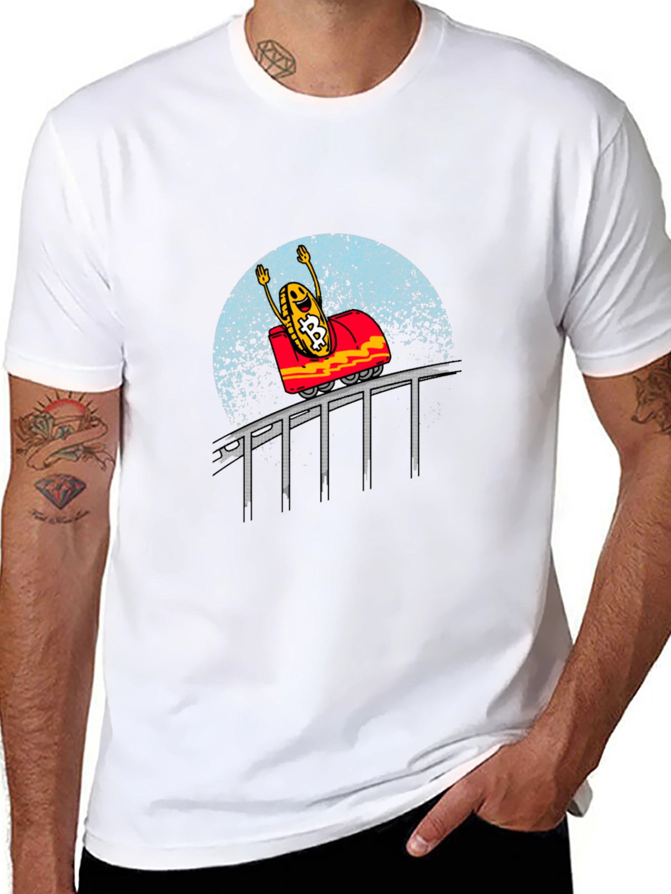 Bitcoin Roller Coaster T-Shirt