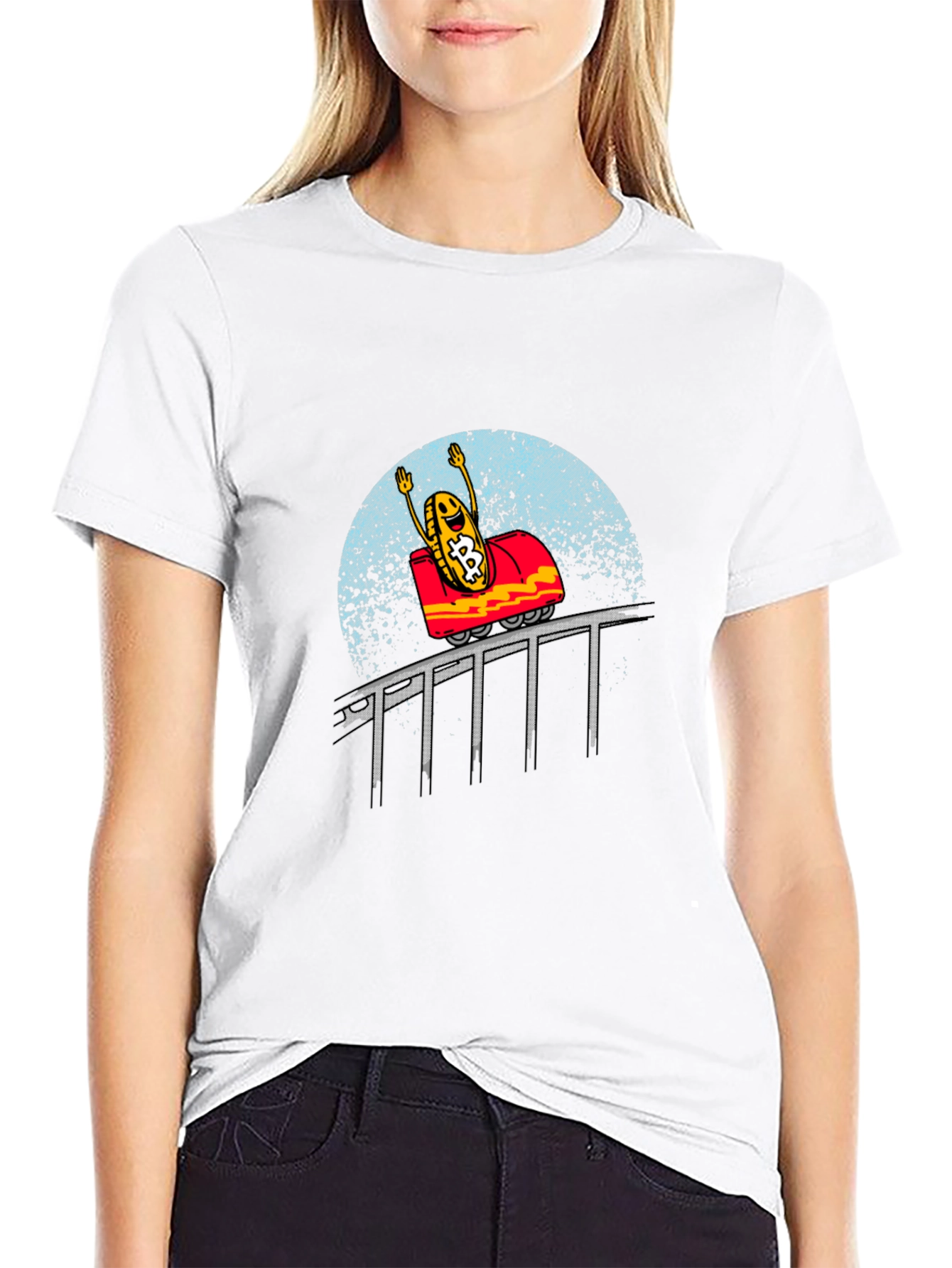Bitcoin Roller Coaster T-Shirt