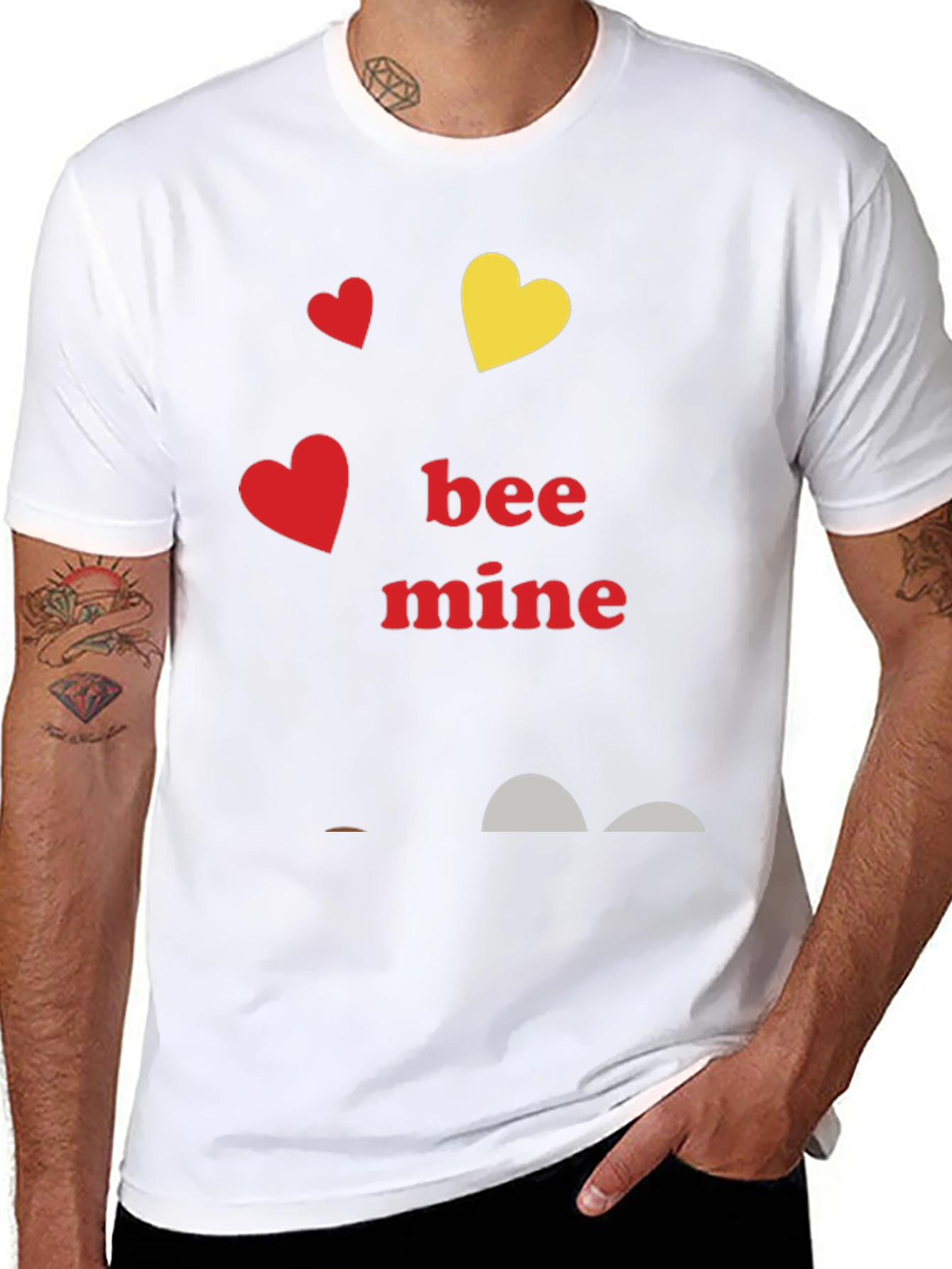 Bee Mine Graphic Tee - Valentines Day