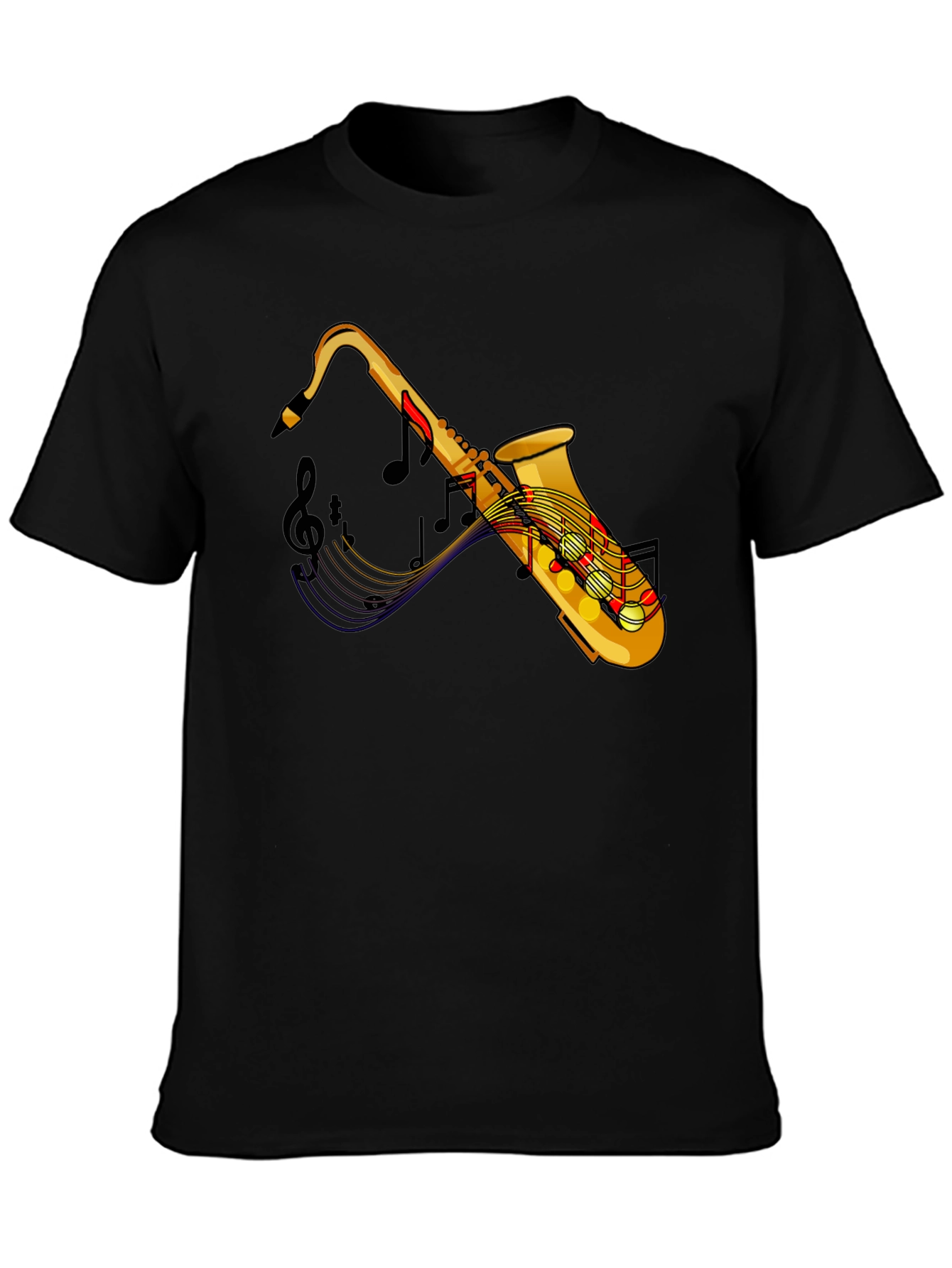 Saxophone Music T-Shirt: Stylish & Unique