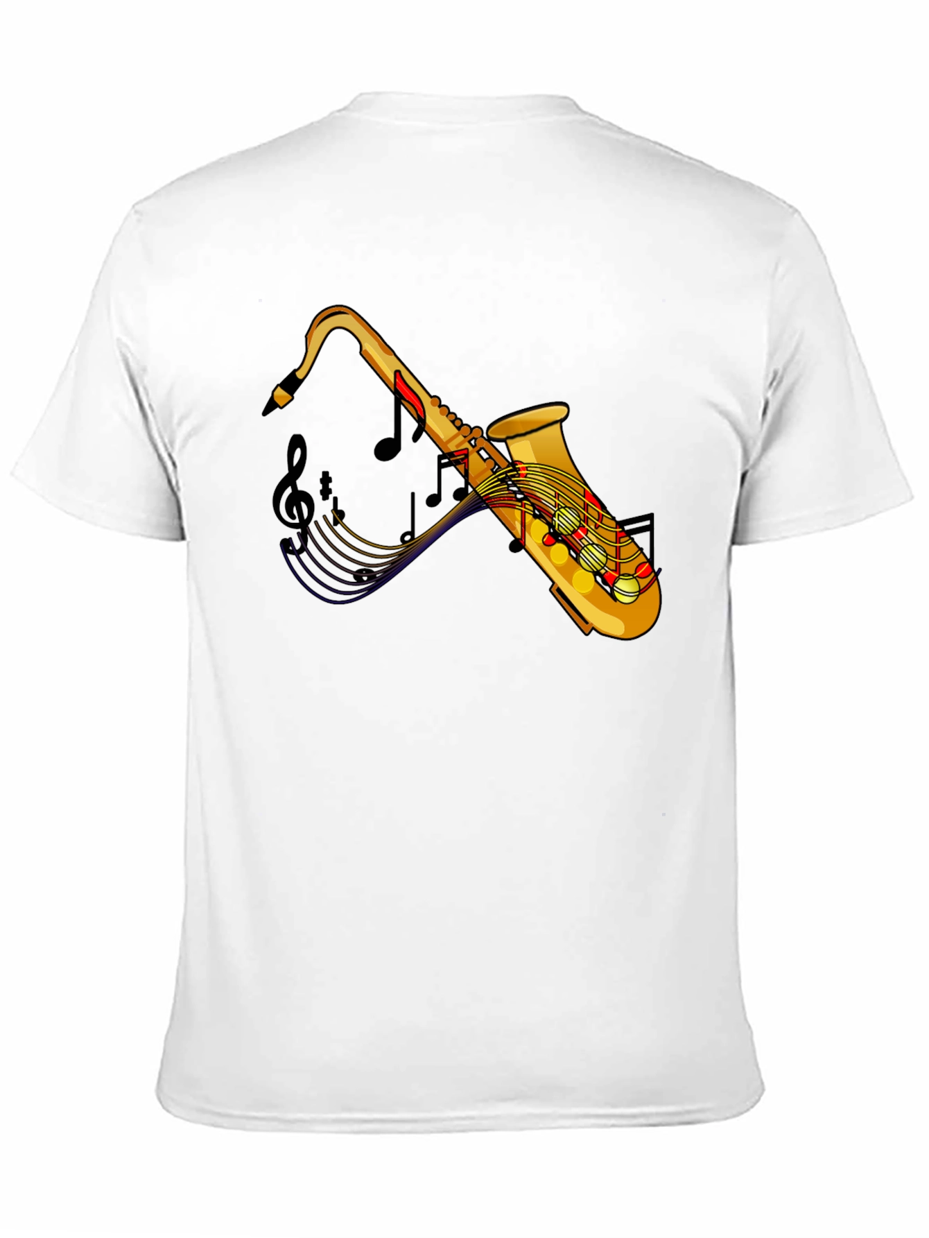 Saxophone Music T-Shirt: Stylish & Unique