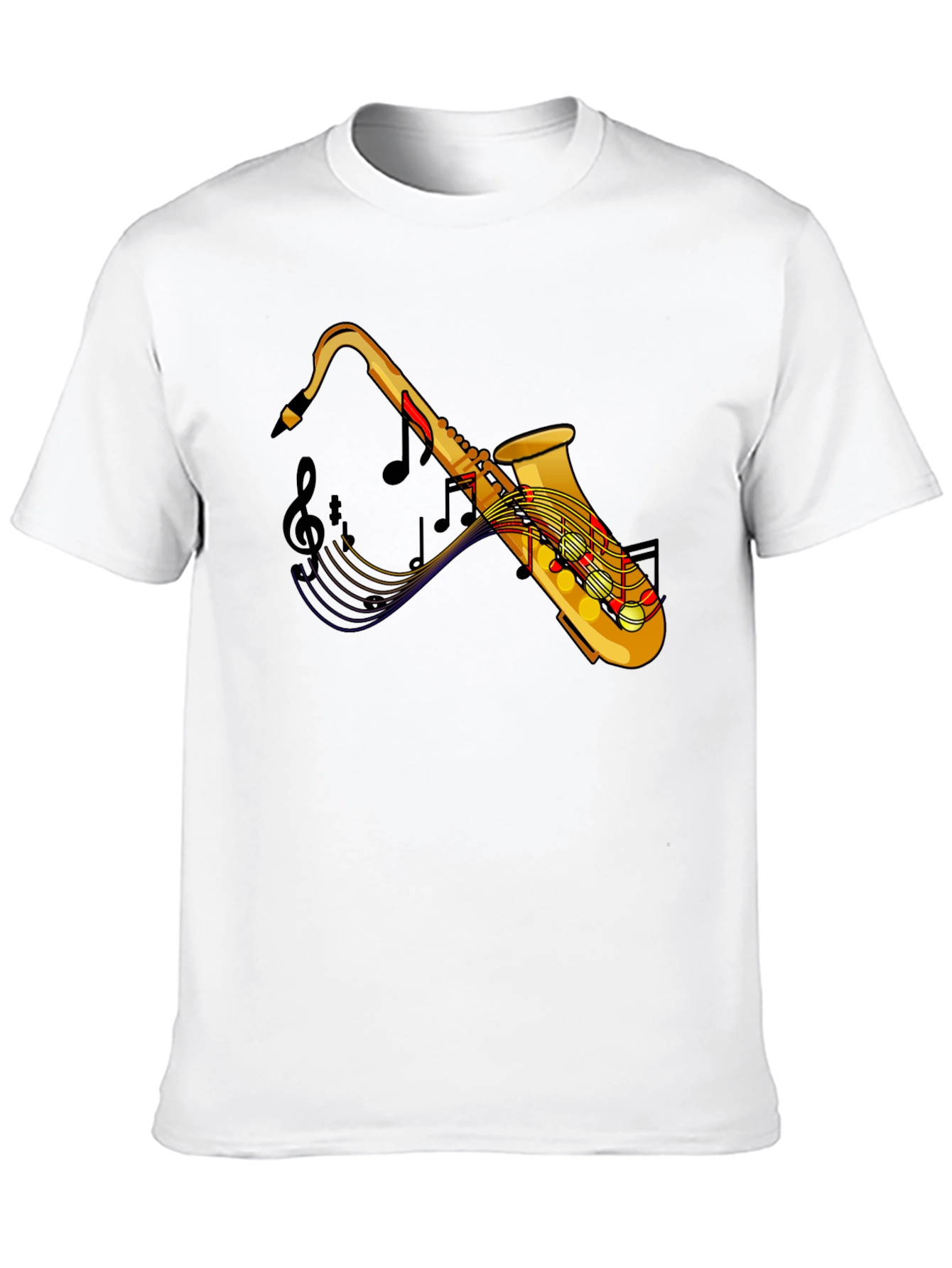 Saxophone Music T-Shirt: Stylish & Unique