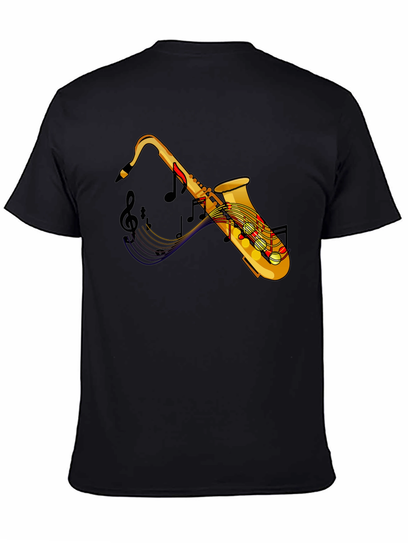 Saxophone Music T-Shirt: Stylish & Unique
