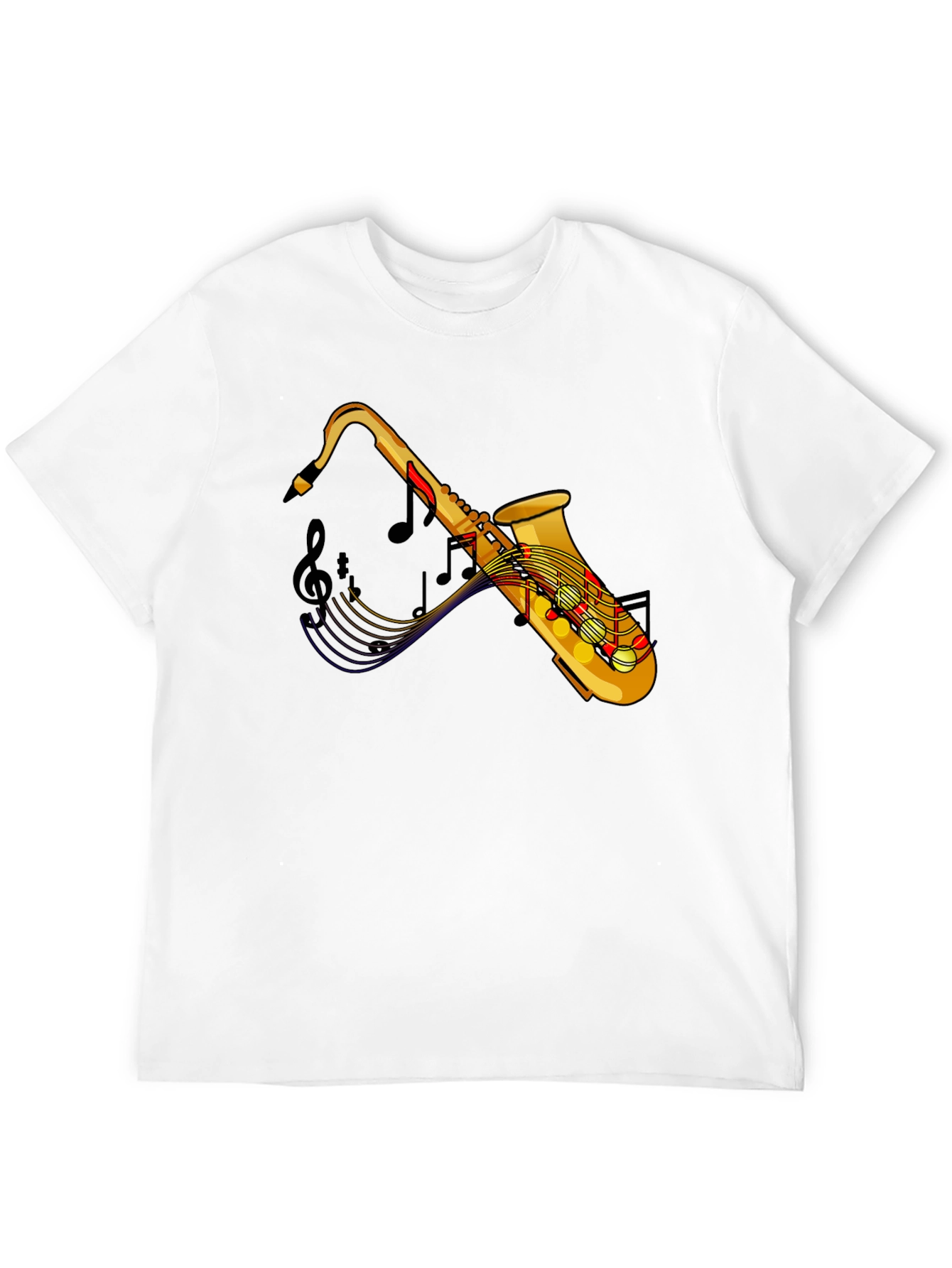 Saxophone Music T-Shirt: Stylish & Unique