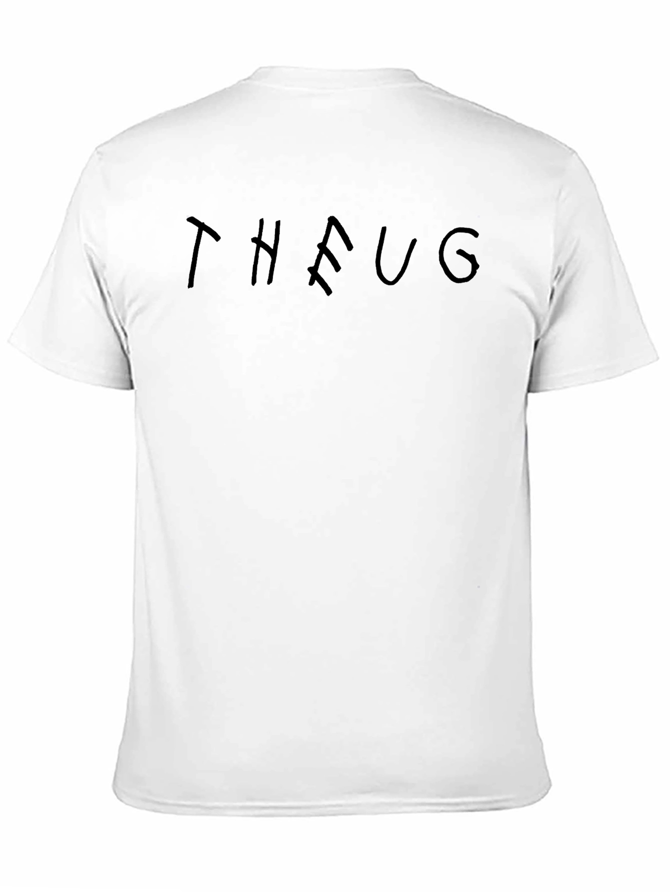 Black THEUG Graphic Tee - Casual Streetwear